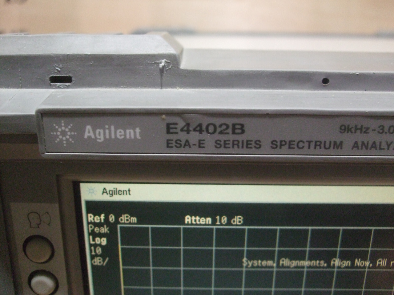 HP Agilent Keysight E4402B Spectrum Analyzer OPT *1D5 1D6 1DN 1DR 1DS A4H AYX BA