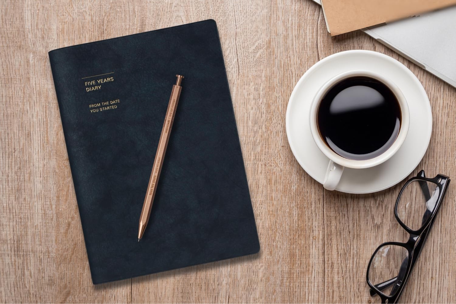 Mark’Style Markstyle 3-Year Mindful Diary For 3 Years Of Entries Goal Tracker