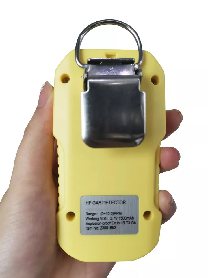 Handheld HF Gas Detector HF Gas Leak Meter with 0-100ppm Low Battery Indication