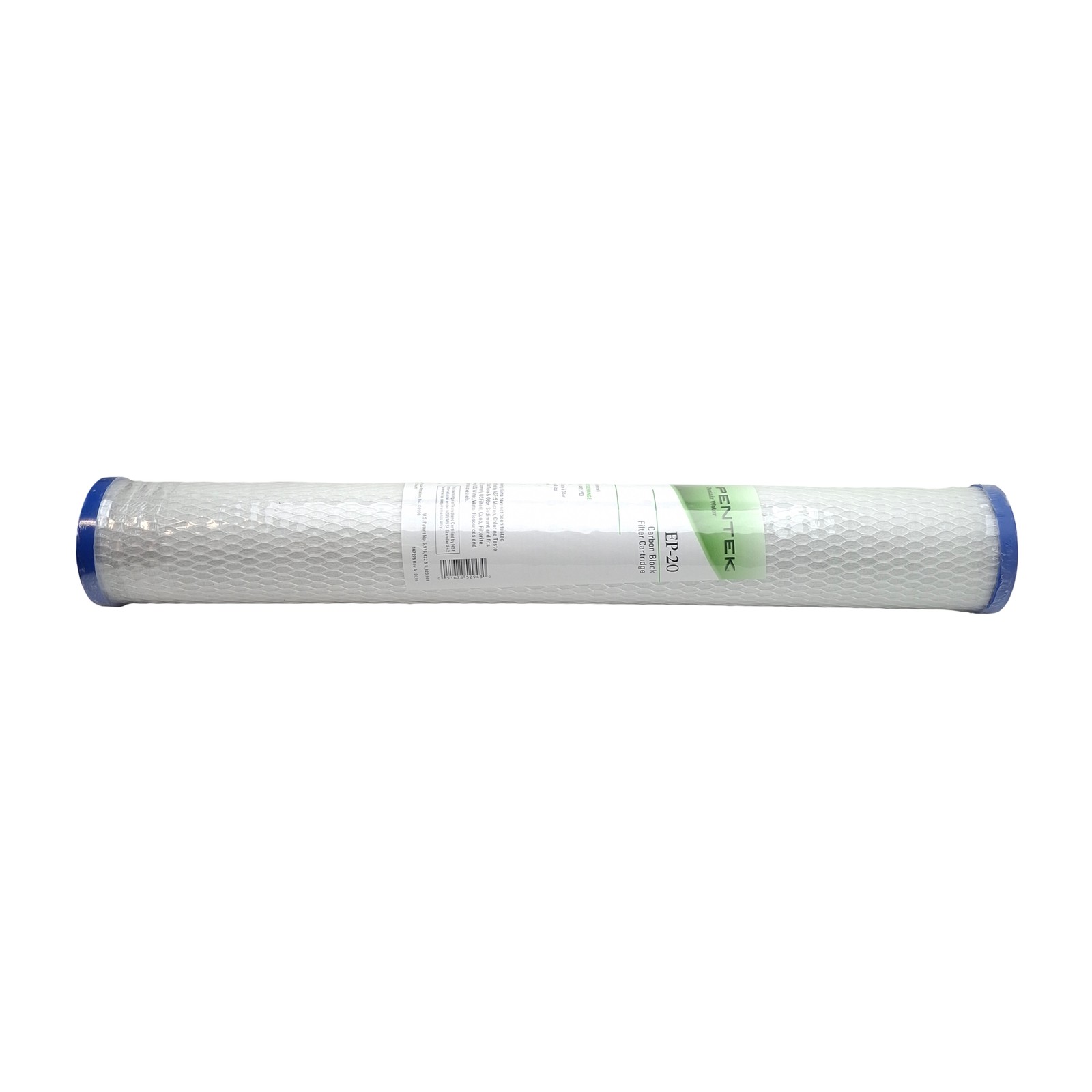 Pentair 155529-43 EP-20 Pentek Carbon Block Filter Cartridge, 5µm, ø2.89″ x 20″
