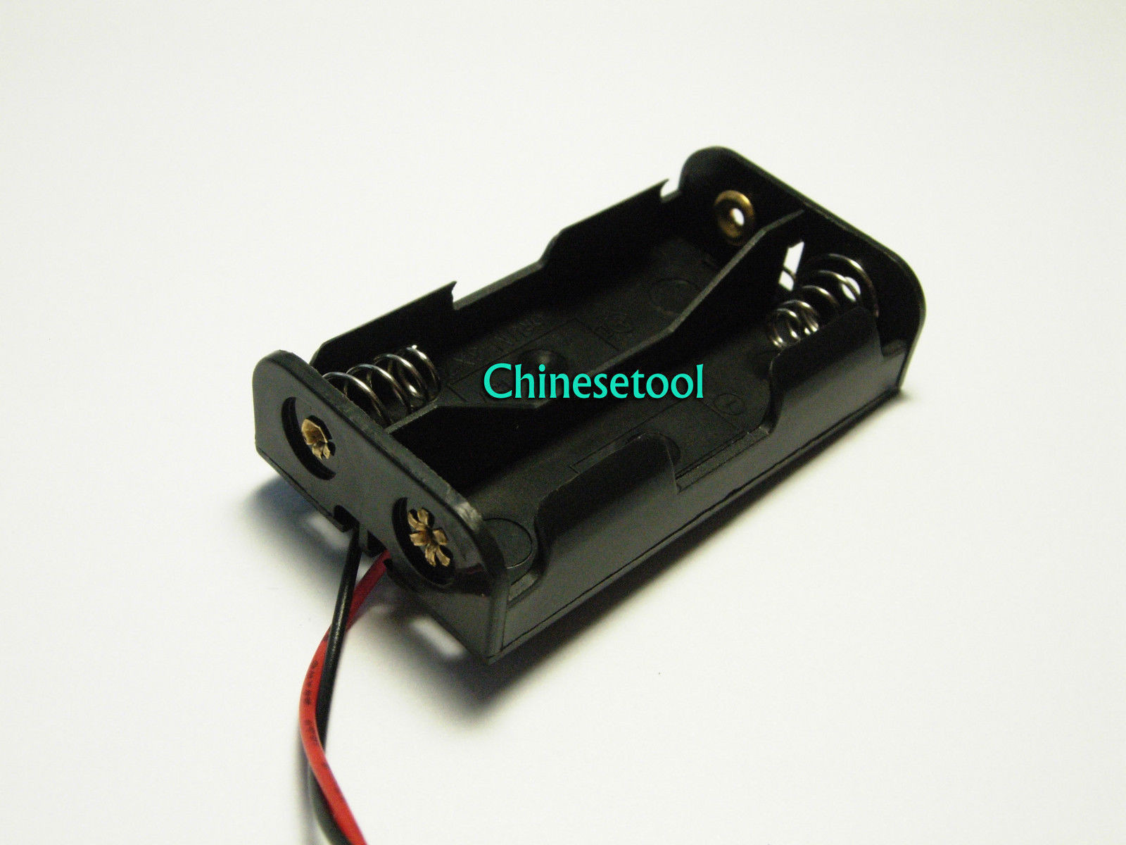 US Stock 10pcs New 2.4V 3V 2 X AAA Battery Holder Box Case w/Wire