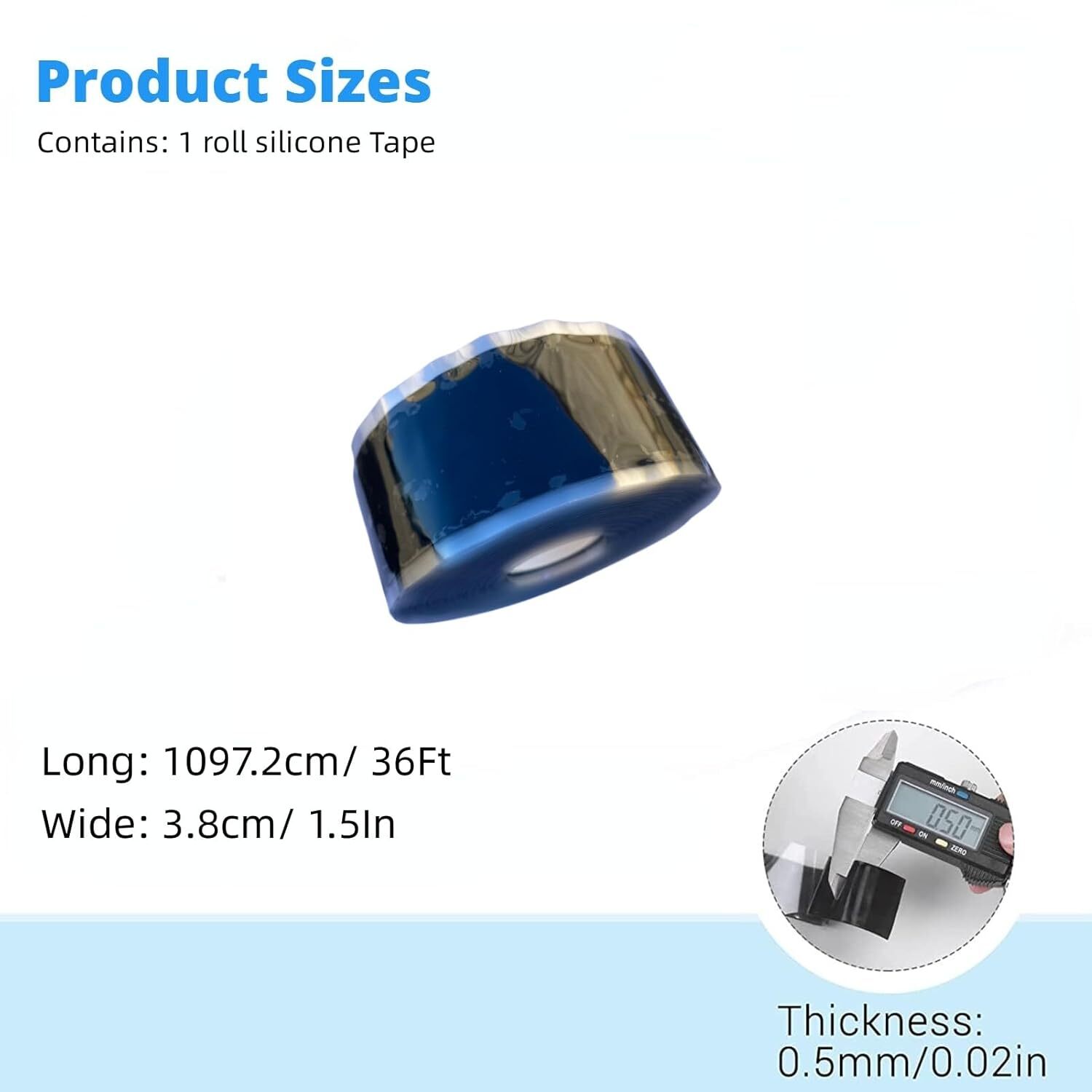 Self Fusing Silicone Tape for Plumbing Non-Adhesive Leak Seal Tape Waterproof