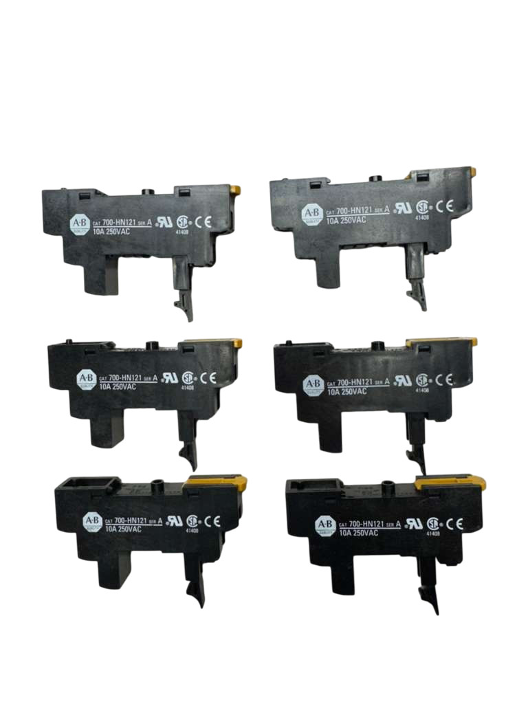 Allen-Bradley 700-HN121 Relay Socket Base Ser A, 10A, 250VAC, 1697W3