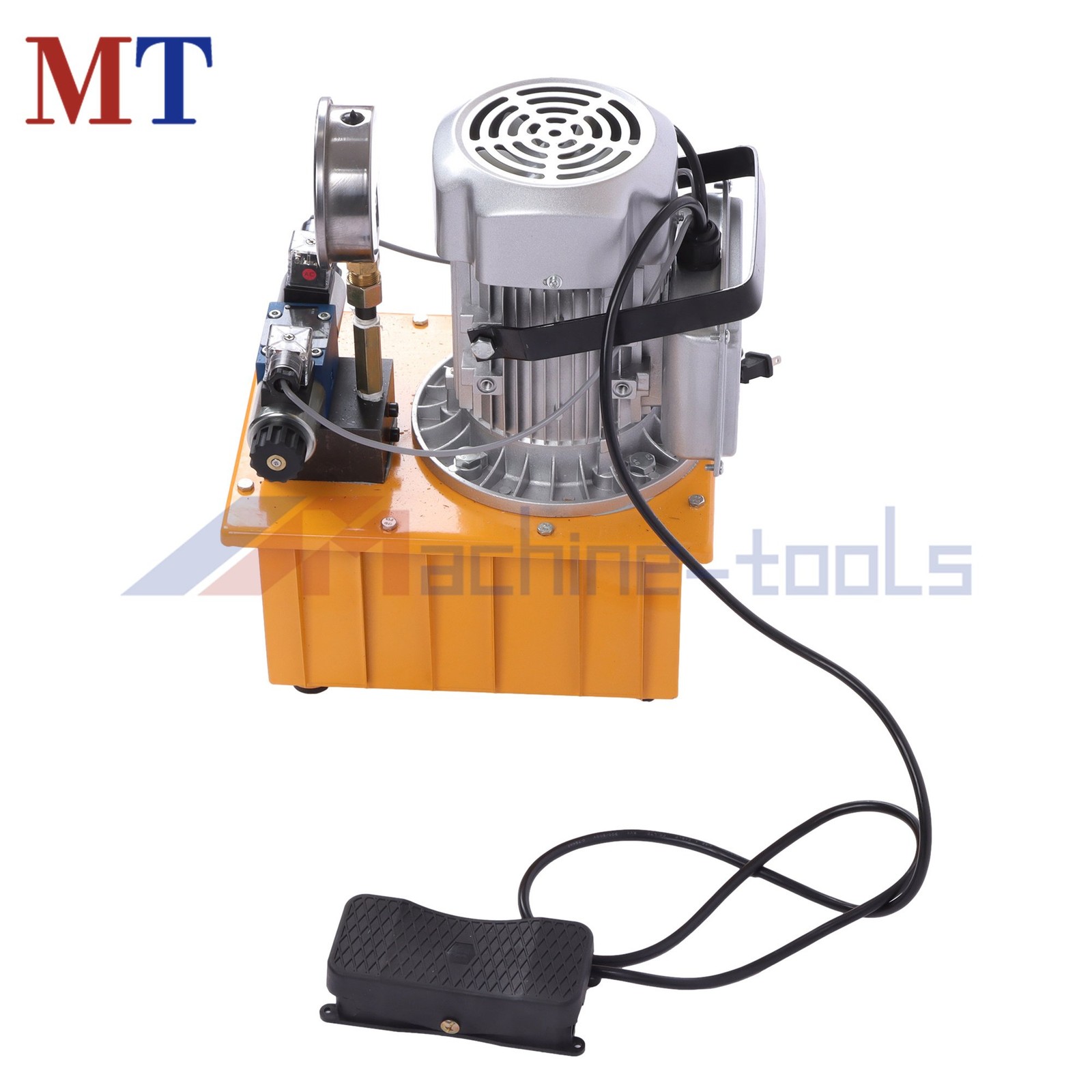 8L Solenoid Hydraulic Pump 10000 PSI Double Acting 0.7L/min