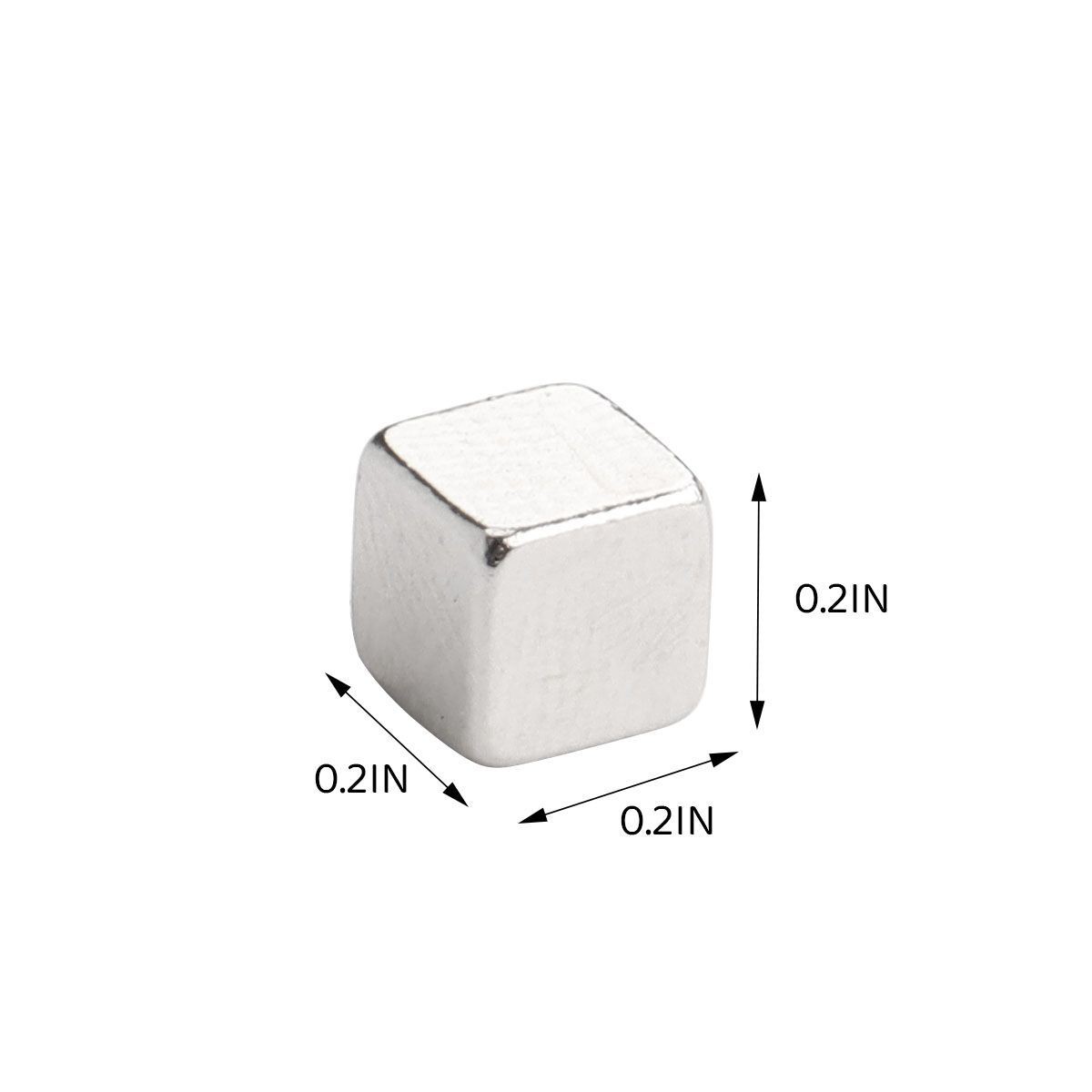 20~500Pcs 5*5*5mm Magnets Block Cube Rare Earth Neodymium Magnetic N38 Wholesale