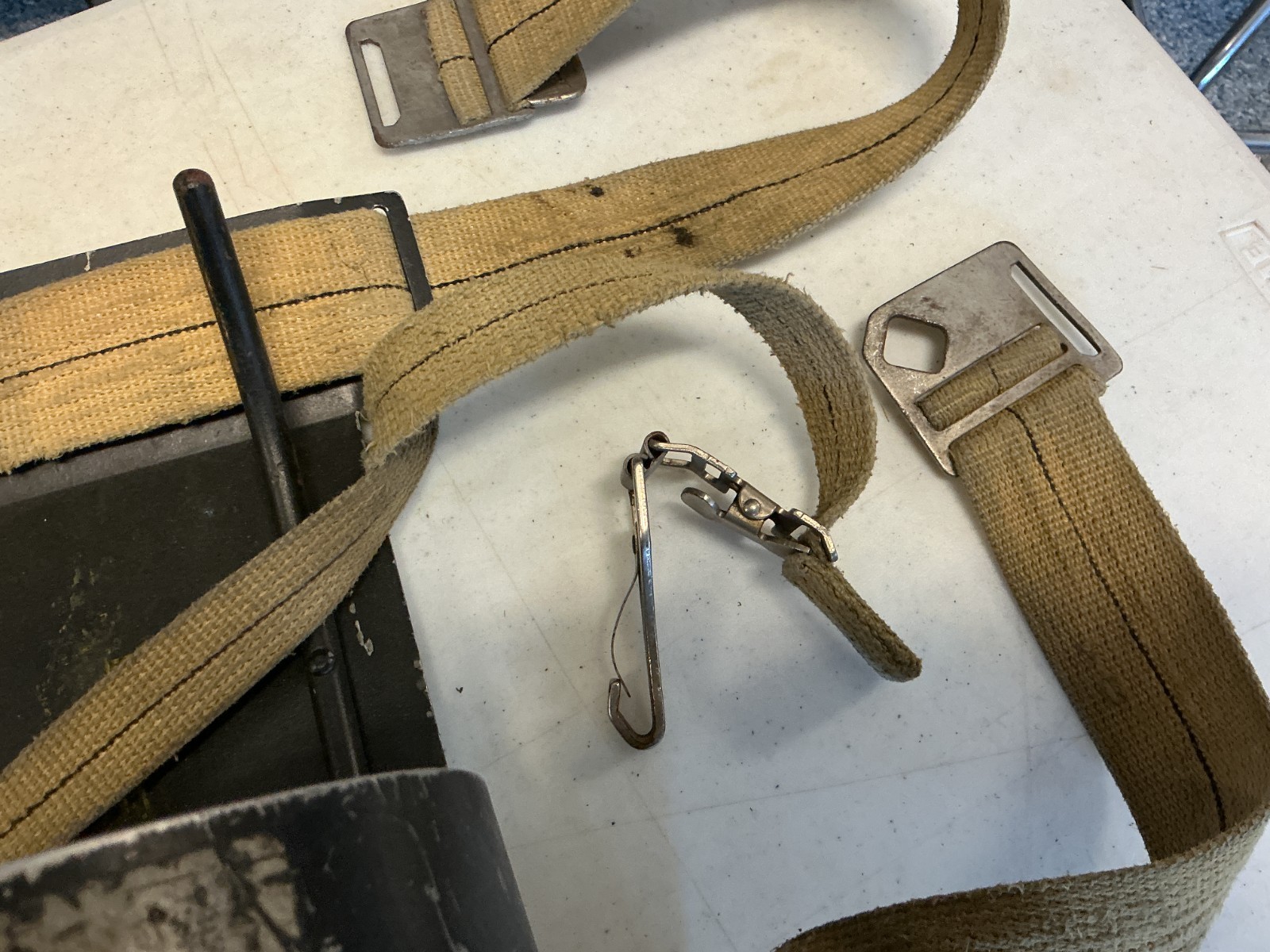 Vintage Scott Air-PAK Bottle Holder Harness & ATO Regulator