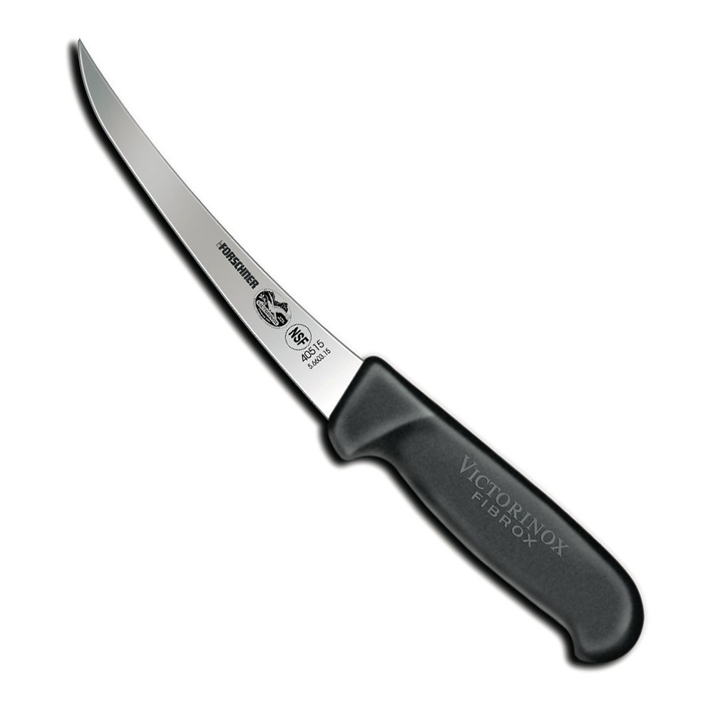 Victorinox Swiss Army Knife 6″ Fibrox Pro Boning Knife Sharp Stainless
