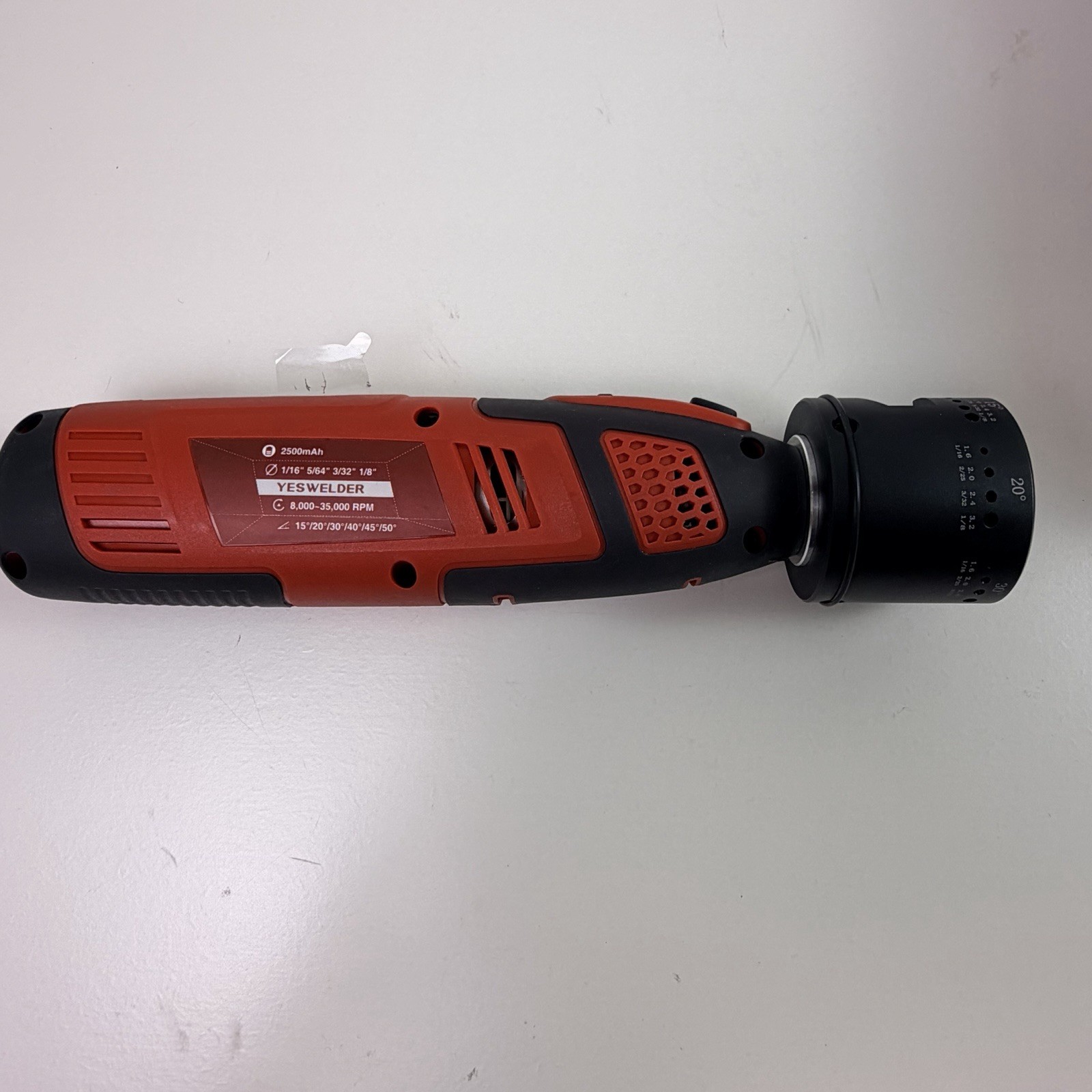 YESWELDER Cordless Tungsten Electrode Sharpener Grinder For TIG Welding