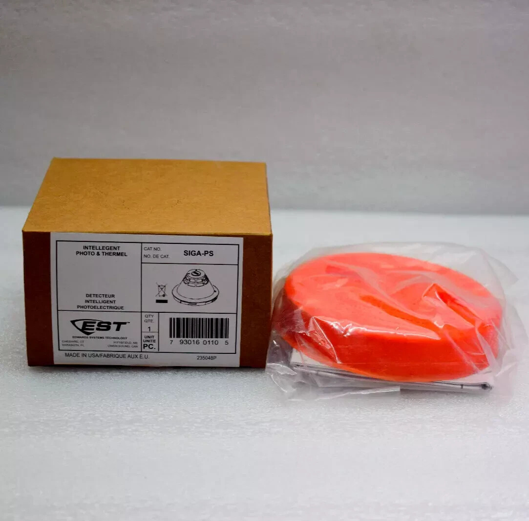 EDWARDS EST SIGA-PS SIGA PS PHOTOELECTRIC SMOKE DETECTOR INTELLIGENT FAST SHIP