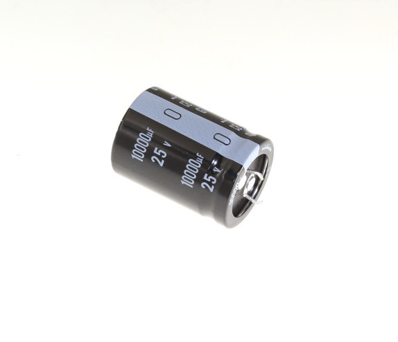 (8pcs) 10000uF 25V DC Radial Snap Mount Electrolytic Capacitor 10000mfd 10,000