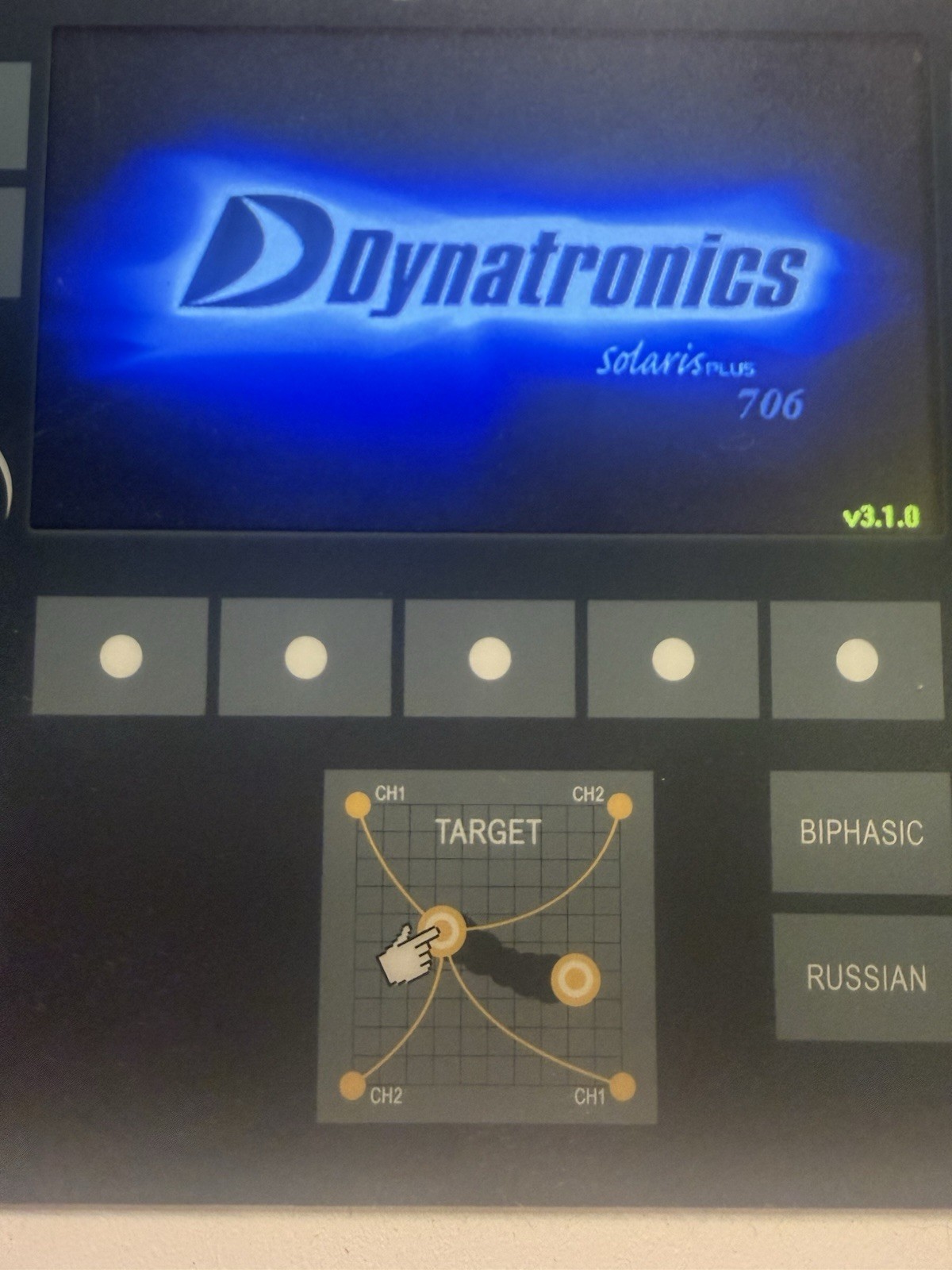 Dynatronics Solaris Plus 706 Electrical Stim Unit For Parts Only