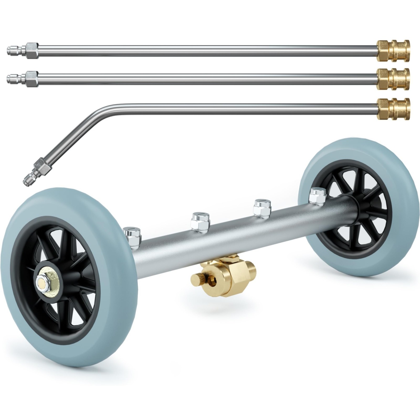 DBR Tech® Undercarriage Pressure Washer Attachment & Water Broom | 1500-400