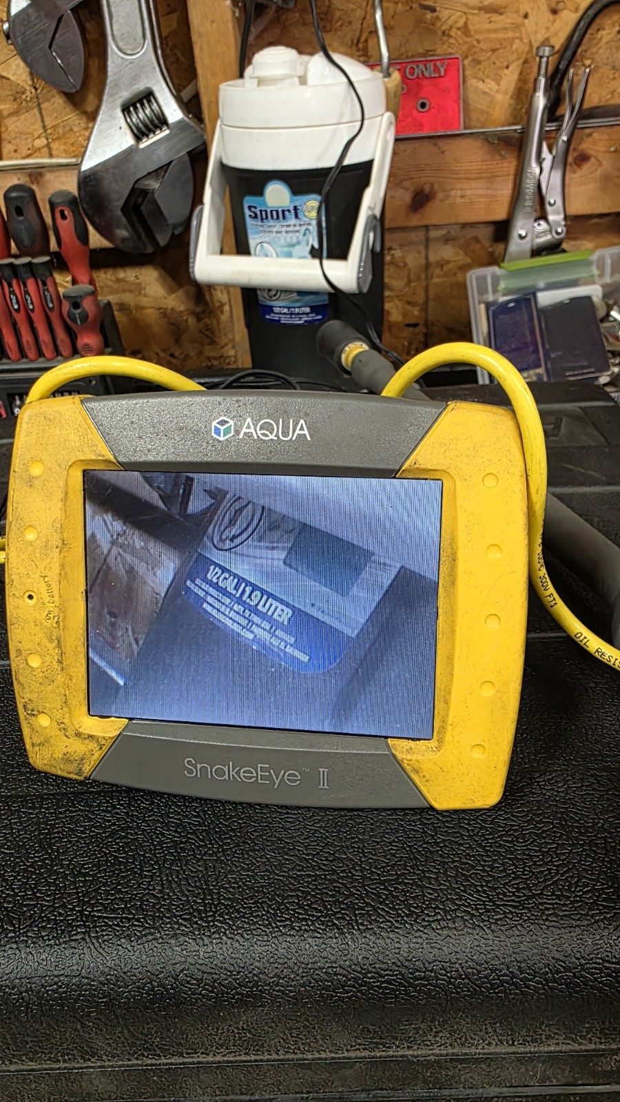 Aqua SnakeEye Color Video Inspection Camera System AS PICTURED.