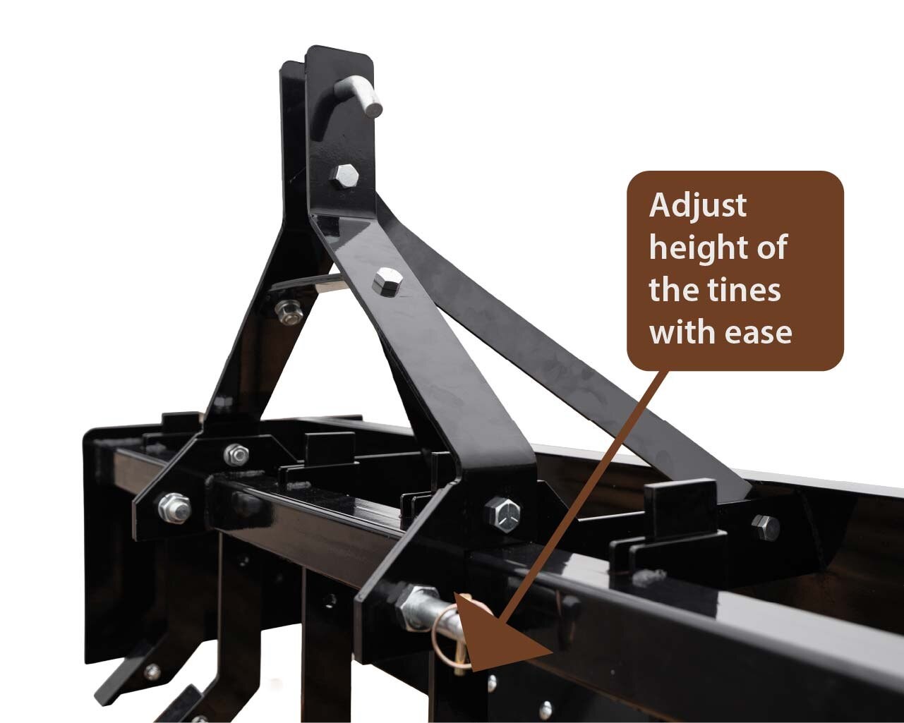 IMPACT IMPLEMENTS® Box Scraper for Category 1 Tractors