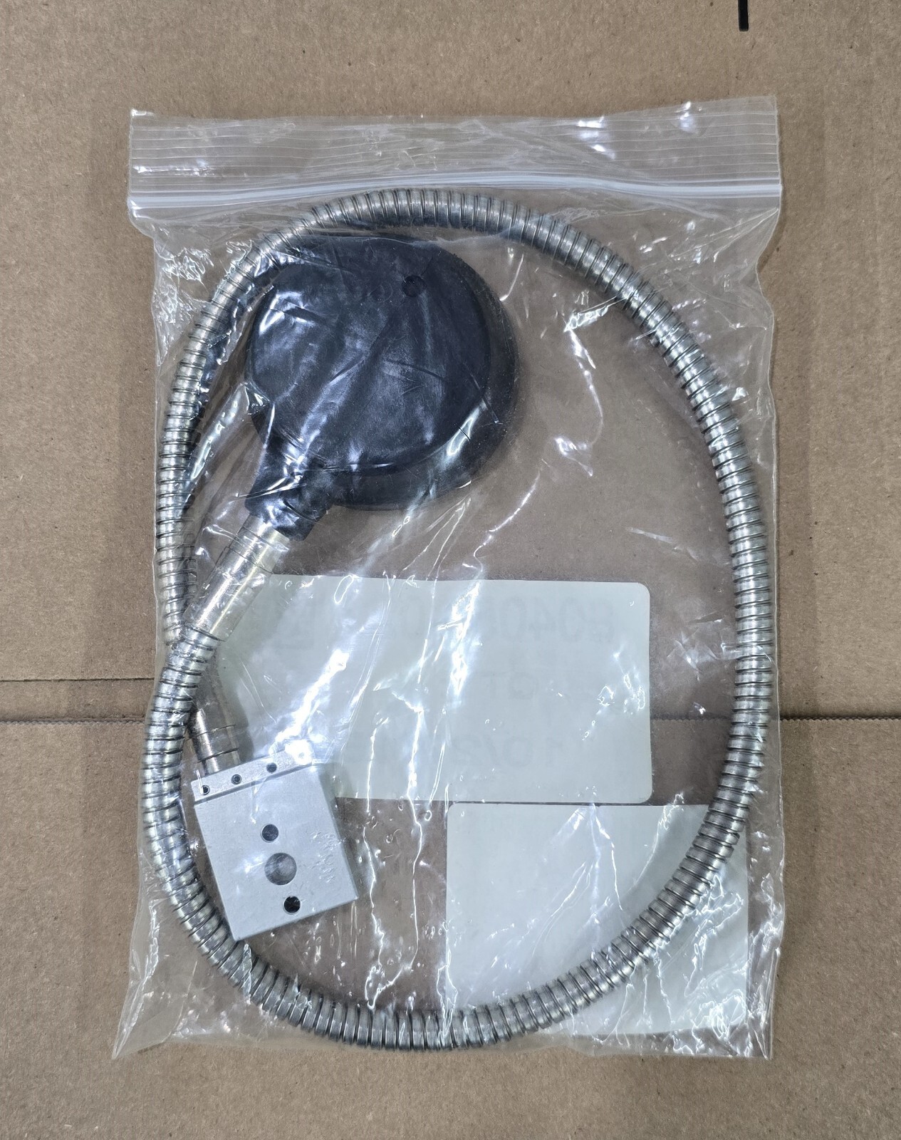 Brand New Scott Remote Pressure gauge with connecting hose. Item # 804059-02