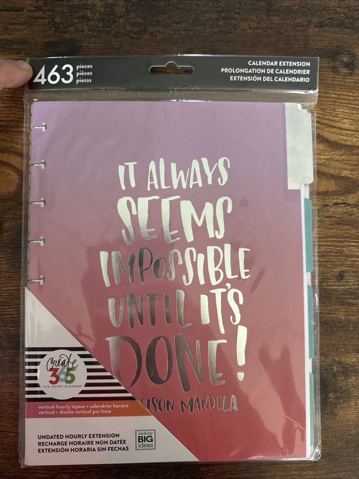 Me And My Big Ideas 463 Calendar Extension. The Happy Planner