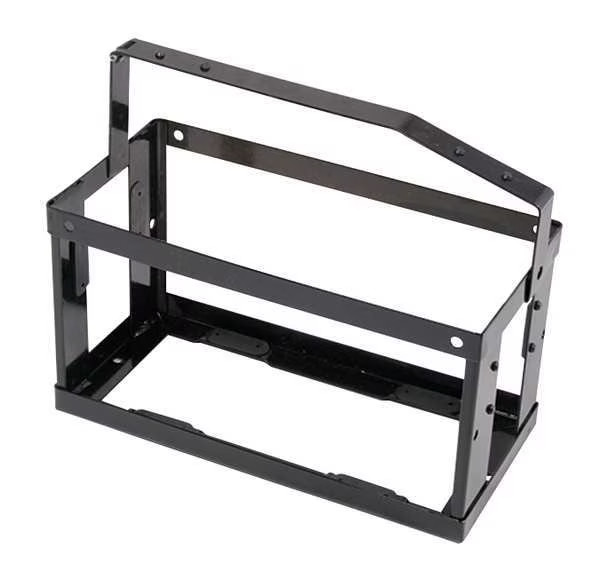 Wavian JC0010HV Gas Can Holder, Steel, Black, Not Applicable Dia.