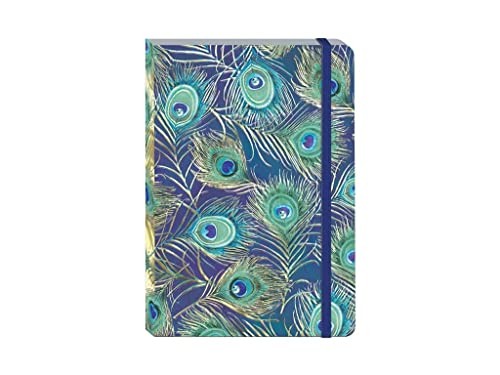 Punch Studio Peacock Feather Bungee Journal (44655)