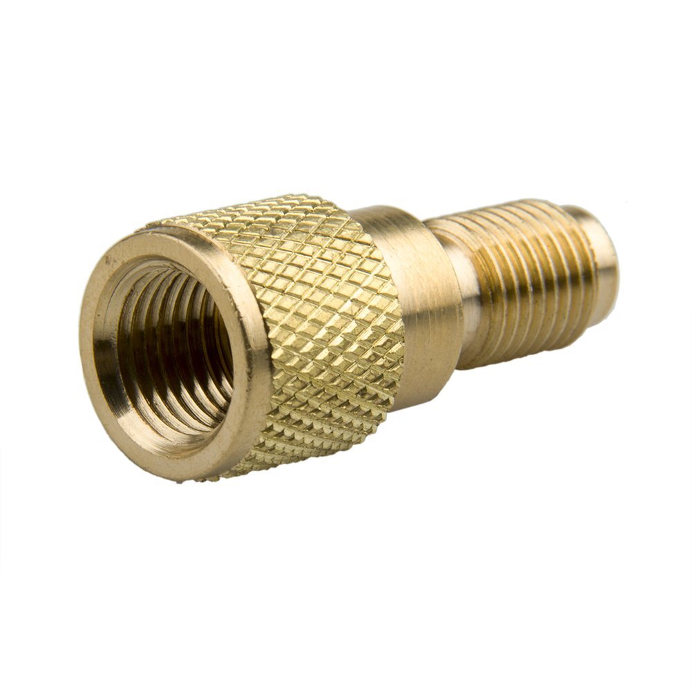 Brass Adapter 1/4″ Male to 1/2″ ACME Female AC Charging Hose to Air Conditioner