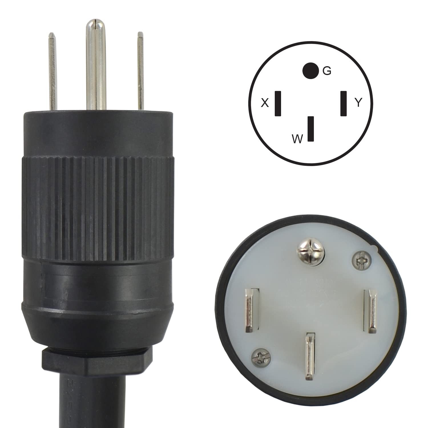 Conntek TES1450-010 Nema 14-50P to CS6364 Power Supply Cord, 10-Feet