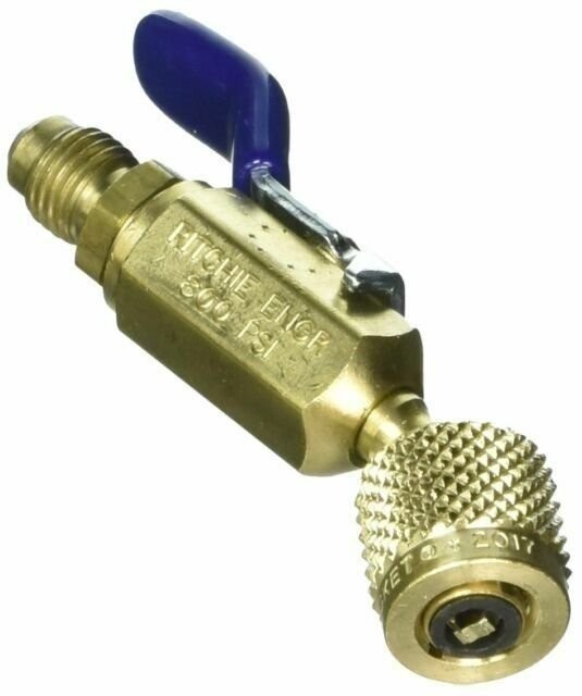 Yellow Jacket 93842 1/4″ Compact Ball Valve 45° 3 Pack