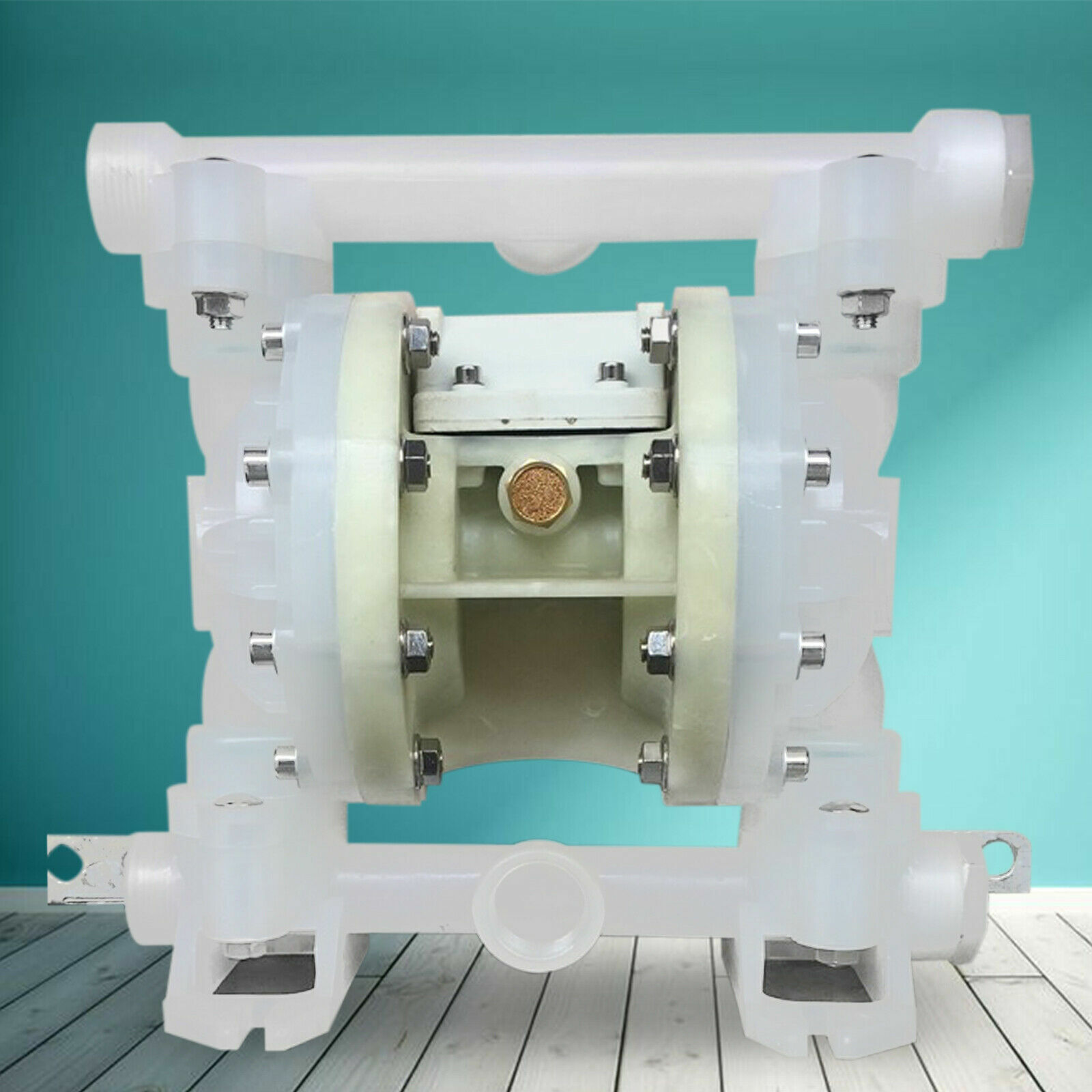 Air-Operated Double Diaphragm Pump Air Poly Pump Chemical Polypropylene
