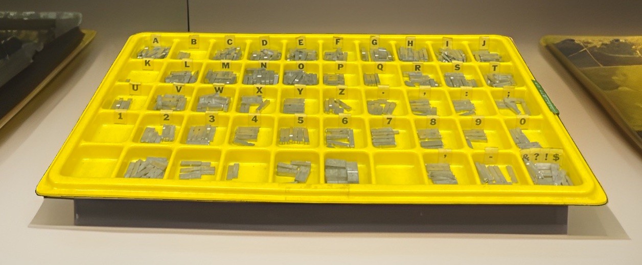 Warner Rubber Stamping Matrices 14PT Sty Up Large Lot CAPS 3.8 Lbs