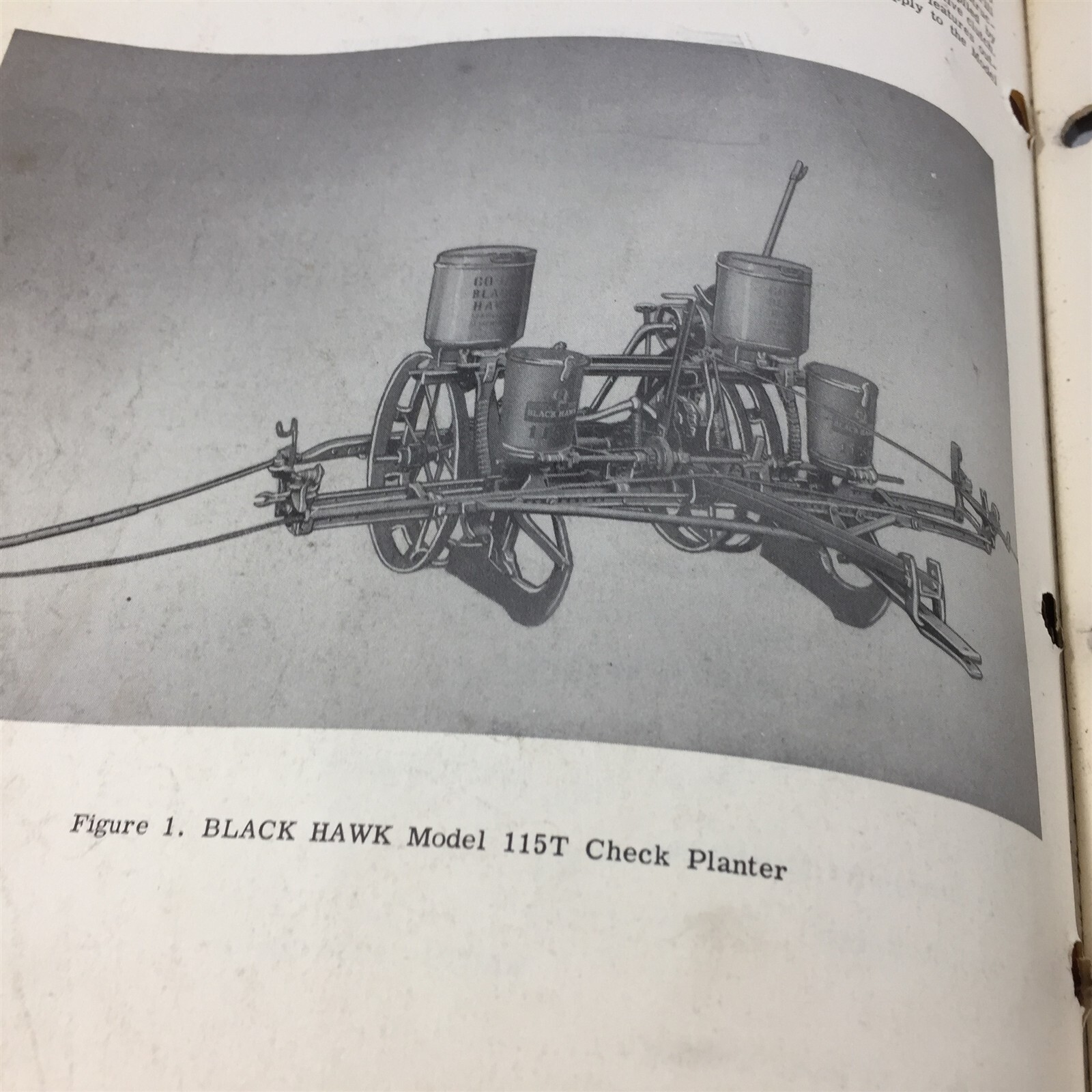 Genuine 1951 CO-OP Black Hawk 115T 135T Corn Planters Owner Manual