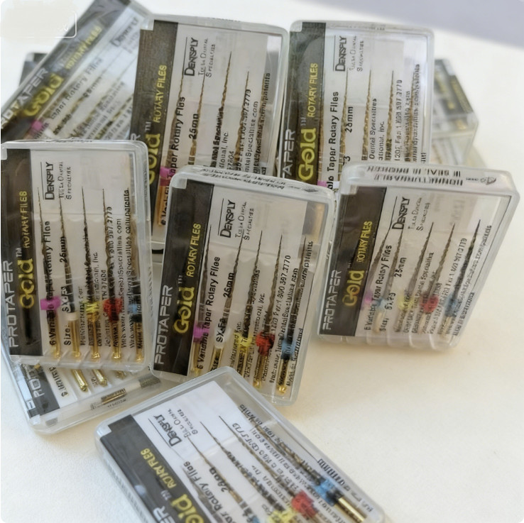 Dentsply Protaper Gold Rotary Files F1,F2,F3,S1,S2,SX Tulsa Assorted Endodontics