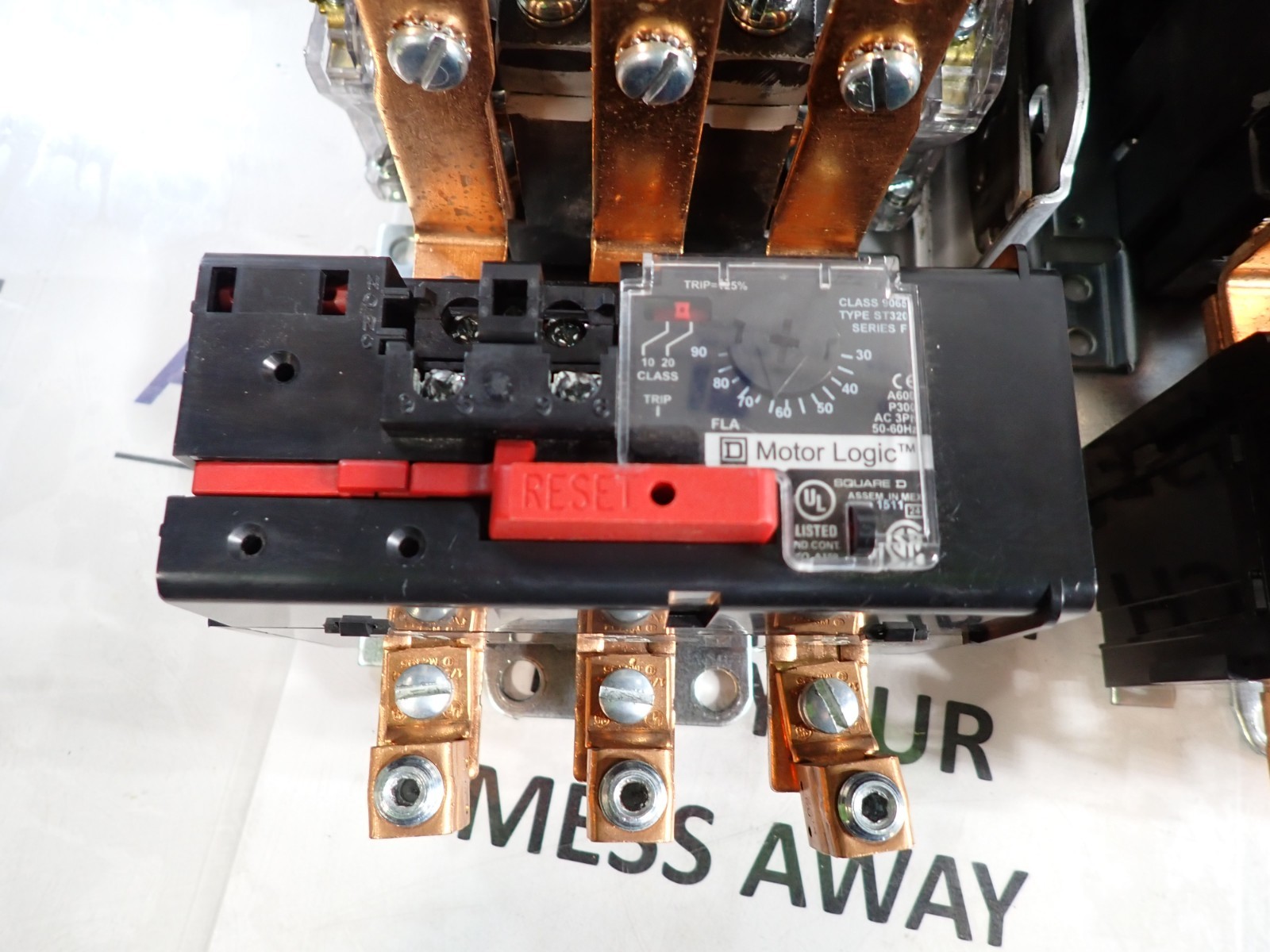 Square D Size 3 8810SE04H30H30S 2 Speed Motor Starter 30-90A OL 9065ST320 S2249