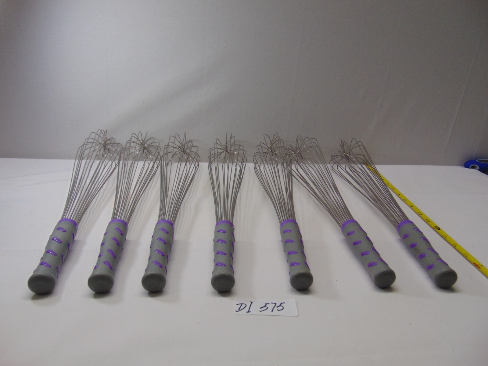 Vollrath 18″ Whip Whisk Stainless Steel NSF Silver Large Lot of 7 Jacobs Pride