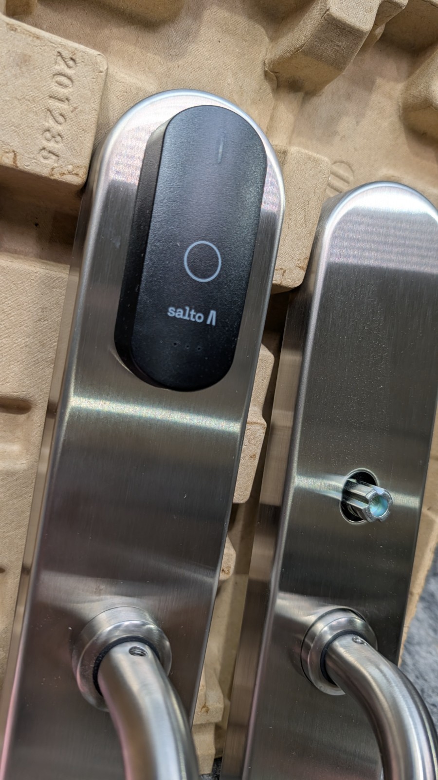 Salto XS4 Original+ W60M Electronic Door Lock Polished Nickel 🔥New🔥