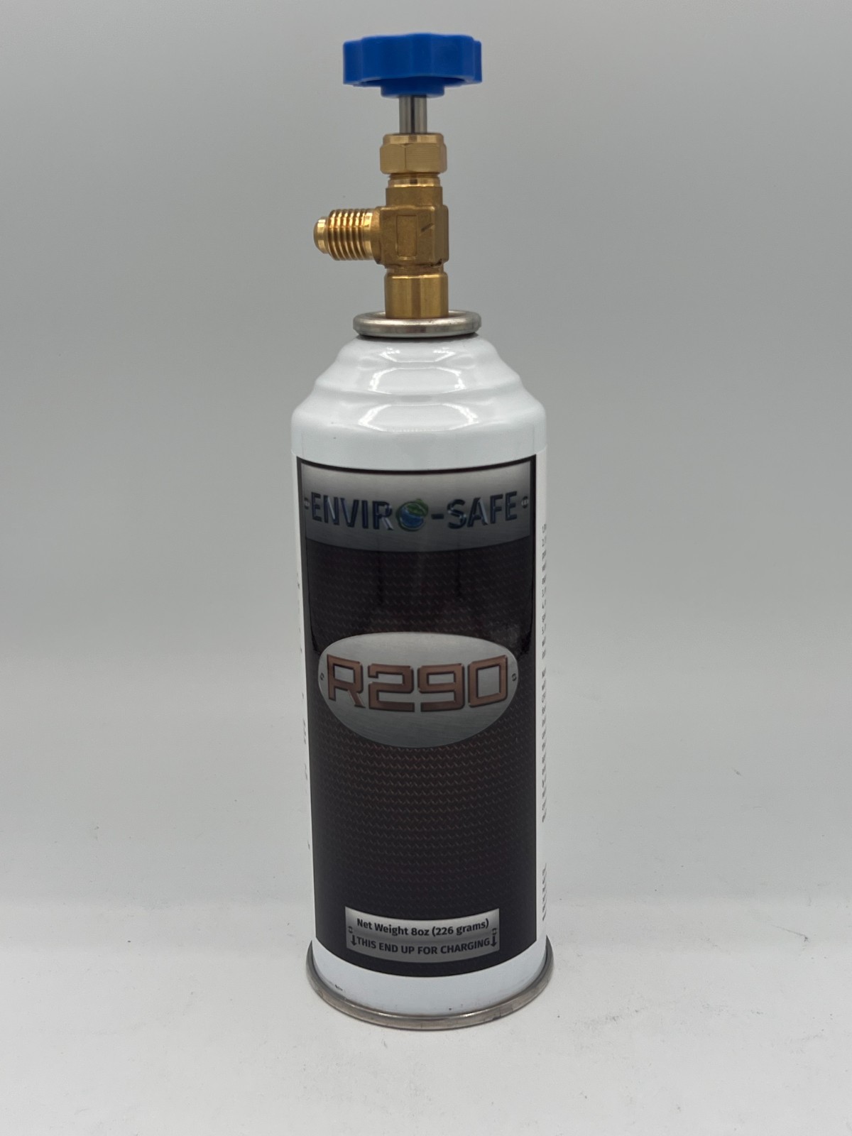Envirosafe R290 Refrigerant, 3 cans and Brass Tap, R-290, r290