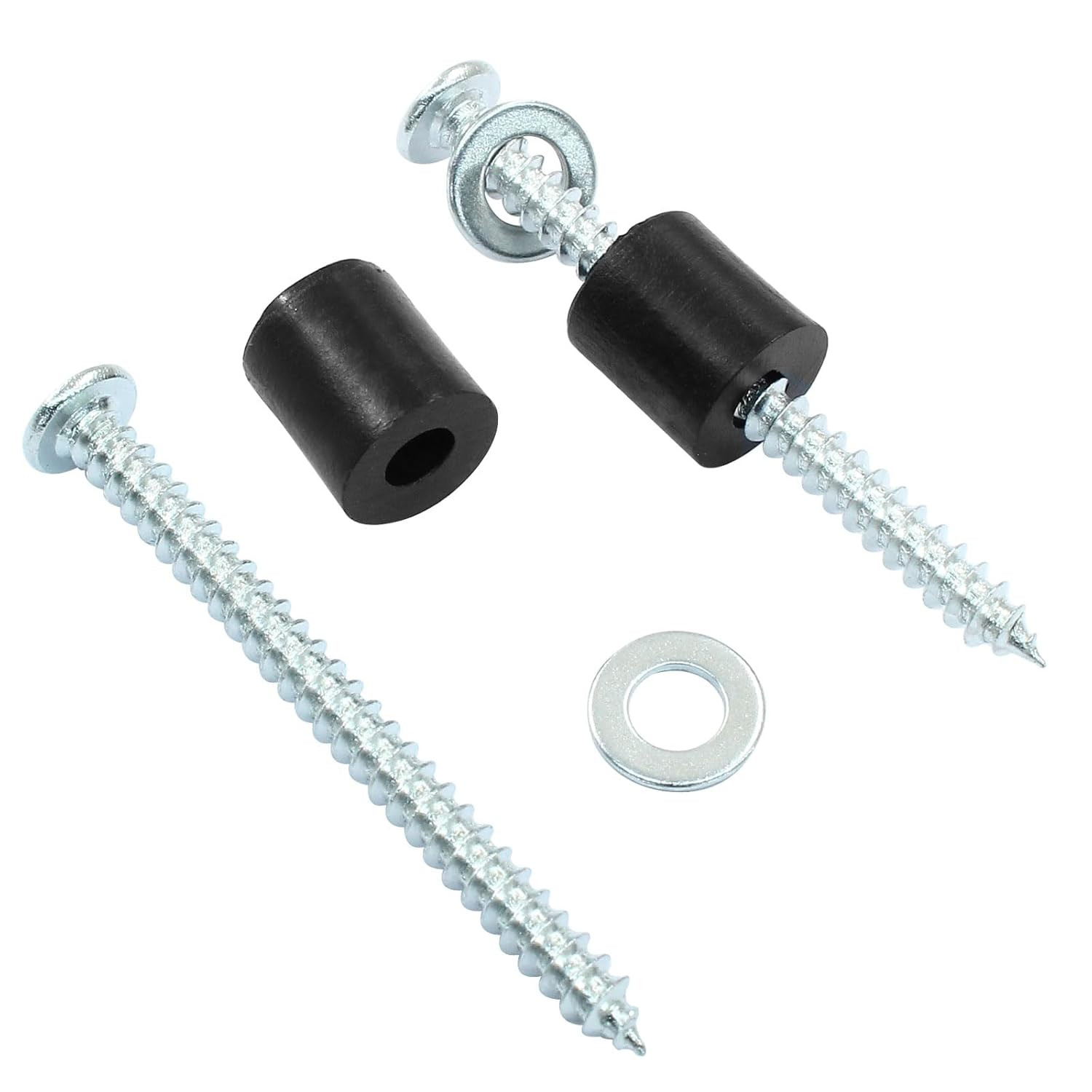 24 Set (72 Pieces) Pegboard Mounting Kit, Pegboard Spacers Pegboard Installation