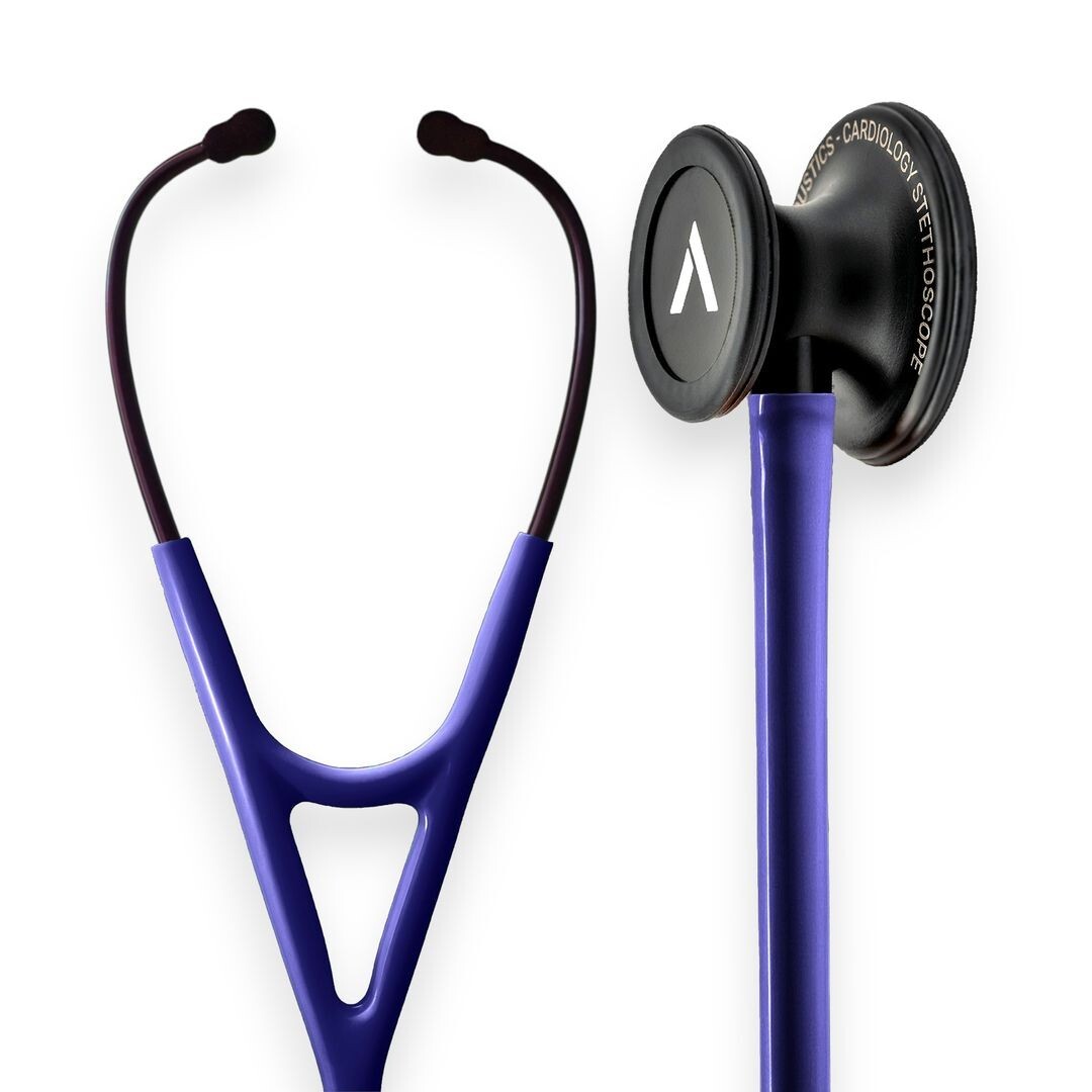 NEW Apex Cardiology Stethoscope – Purple Edition | Lifetime Warranty | Premium