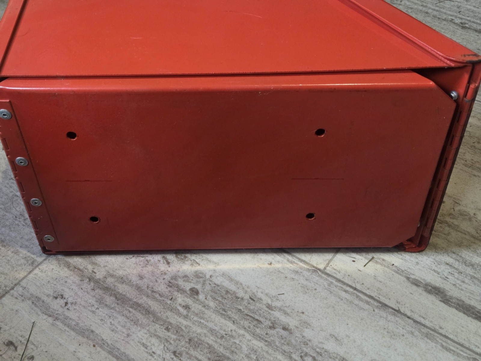 Vintage Uhaul Key Drop Box Heavy Duty Lock Box With Keys