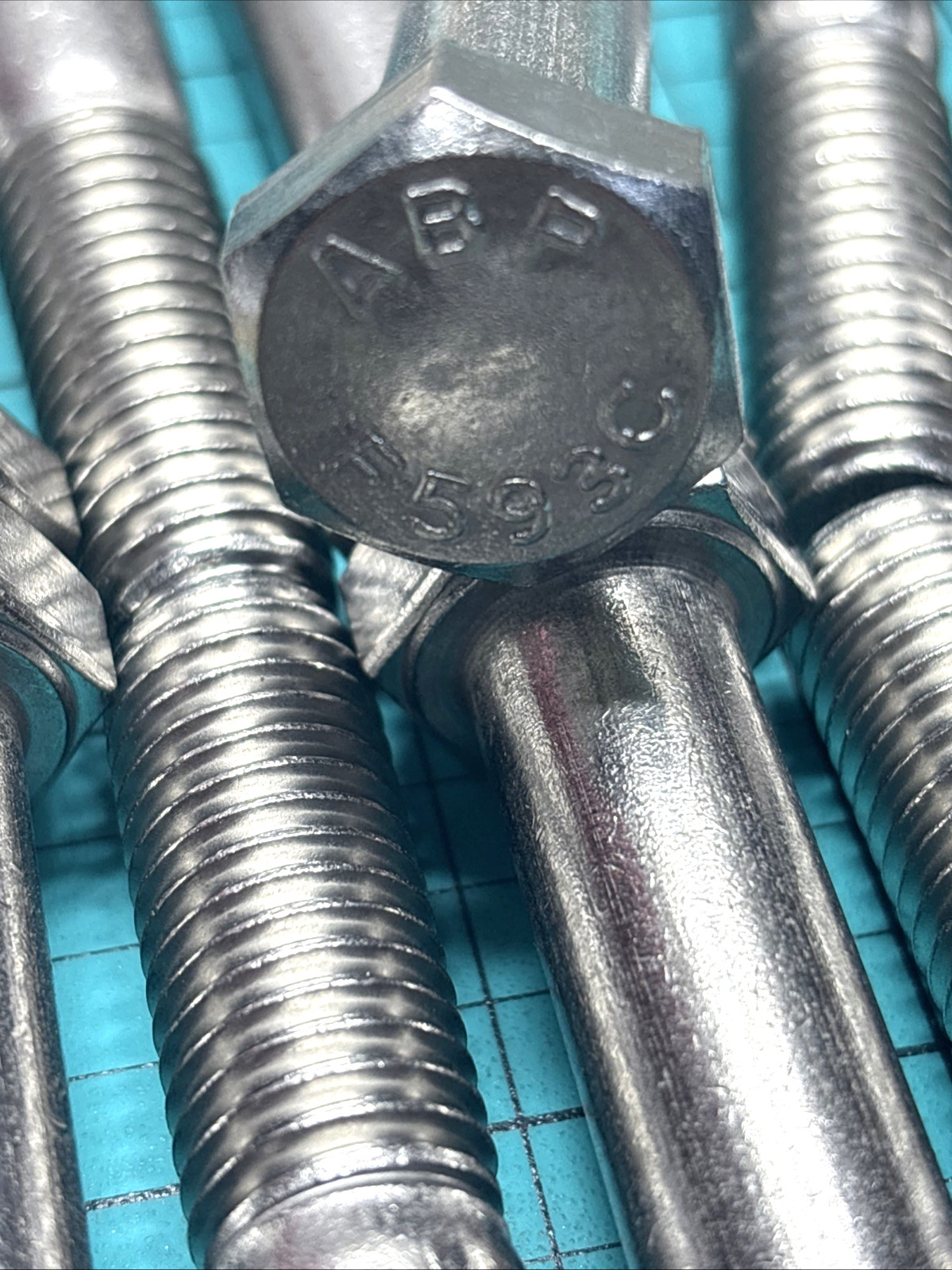 12- 1/2-13 X 3-1/2″ Hex Bolts 18-8 Stainless Steel Cap Screws Partially Threaded