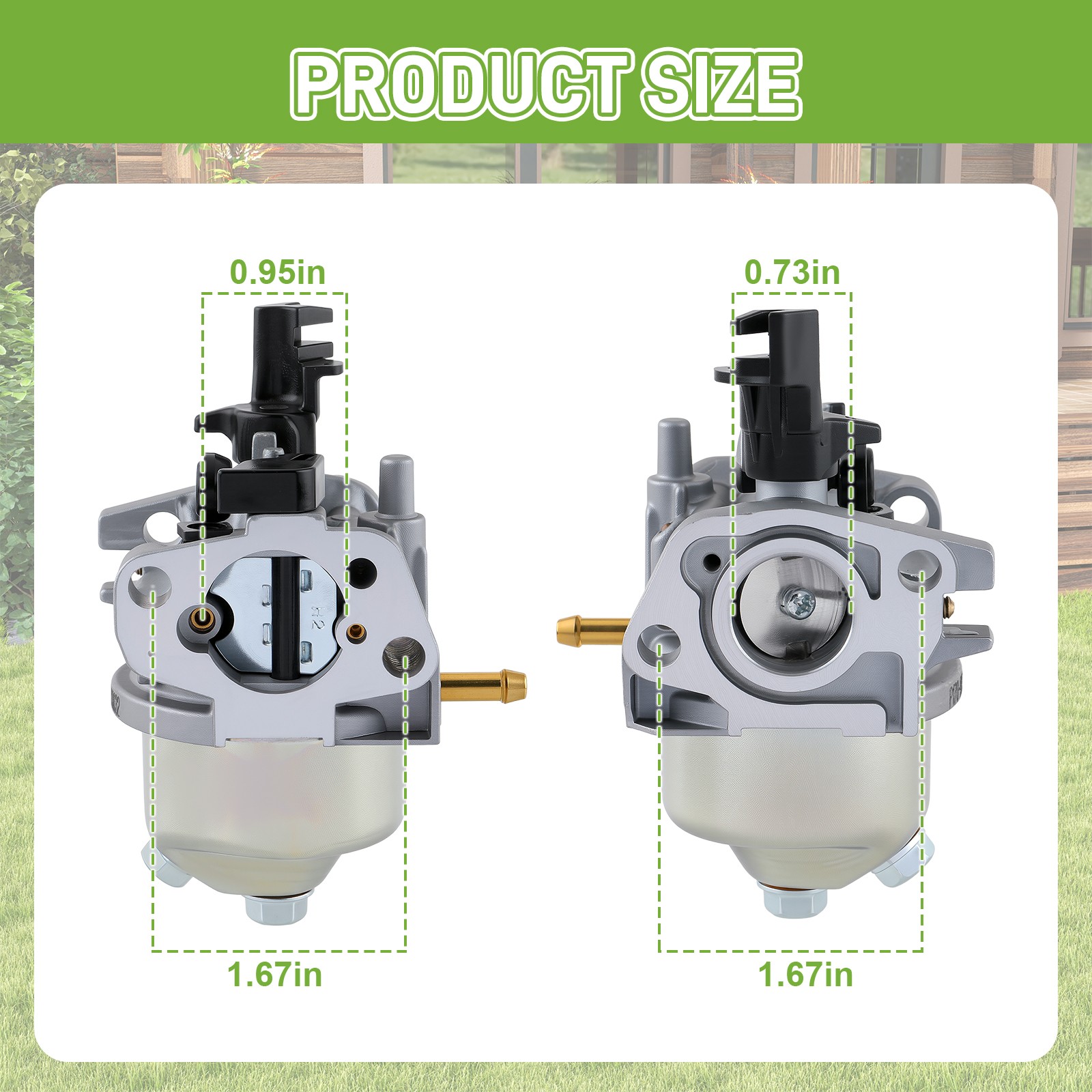 Carburetor For Honda 2KW to 4KW 5.5hp 6.5hp GX160 168FA 168FB 170F Gas Generator