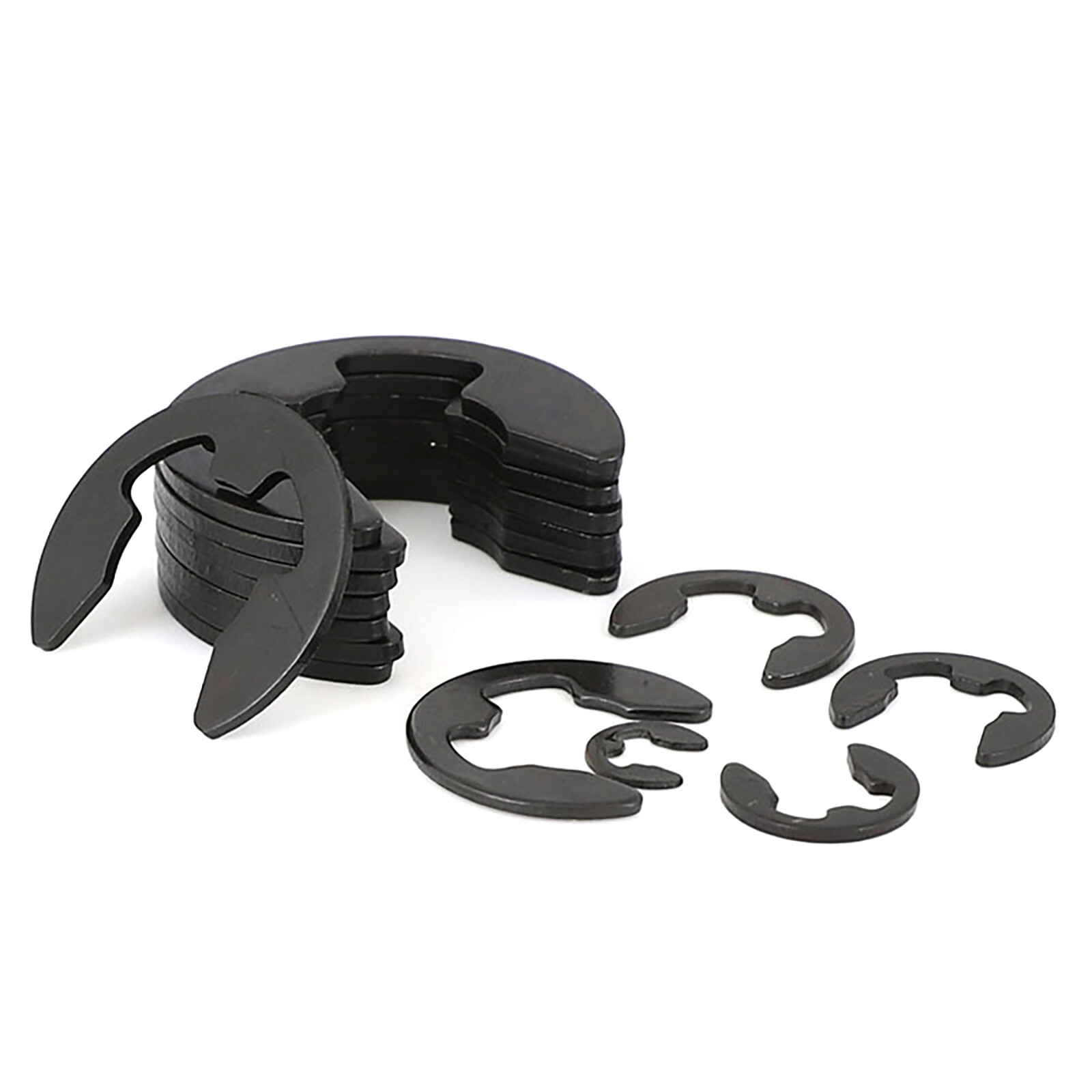 External E-Clips Retaining Washers All Sizes 1.2m – 24mm DIN 6799 C-Clip Circlip