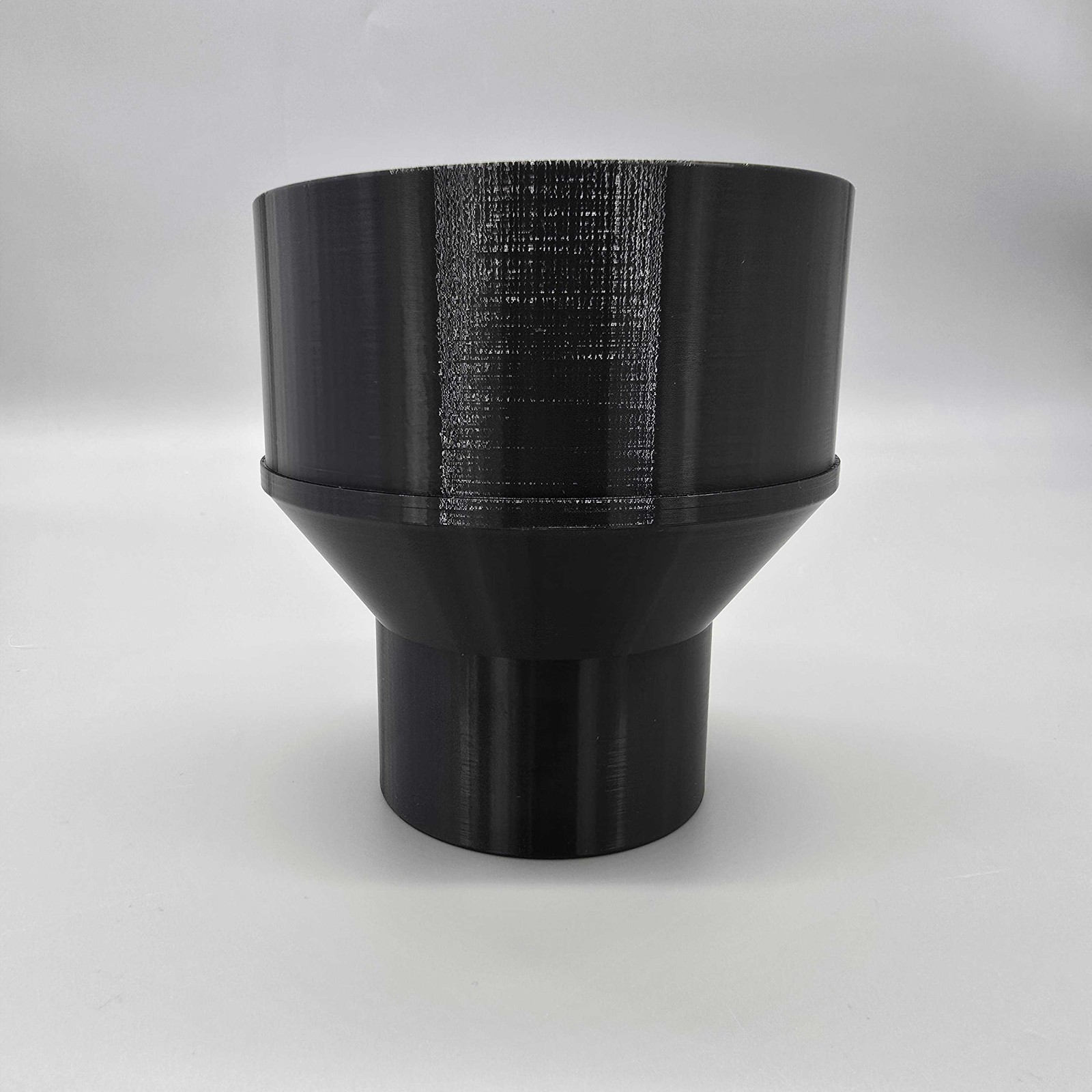 4 Inch To 2-1/2 Inch Dust Collection Reducer Adapter , 4in To 2.5in