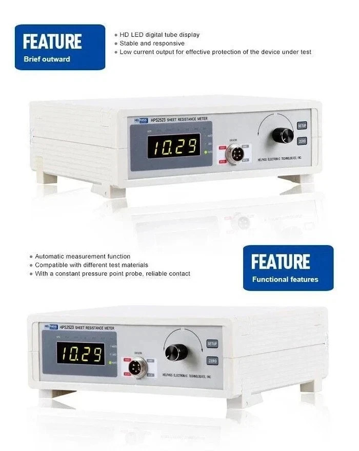 HPS2523 Thin Film Four-probe Square Resistance Tester Sheet Resistance Tester