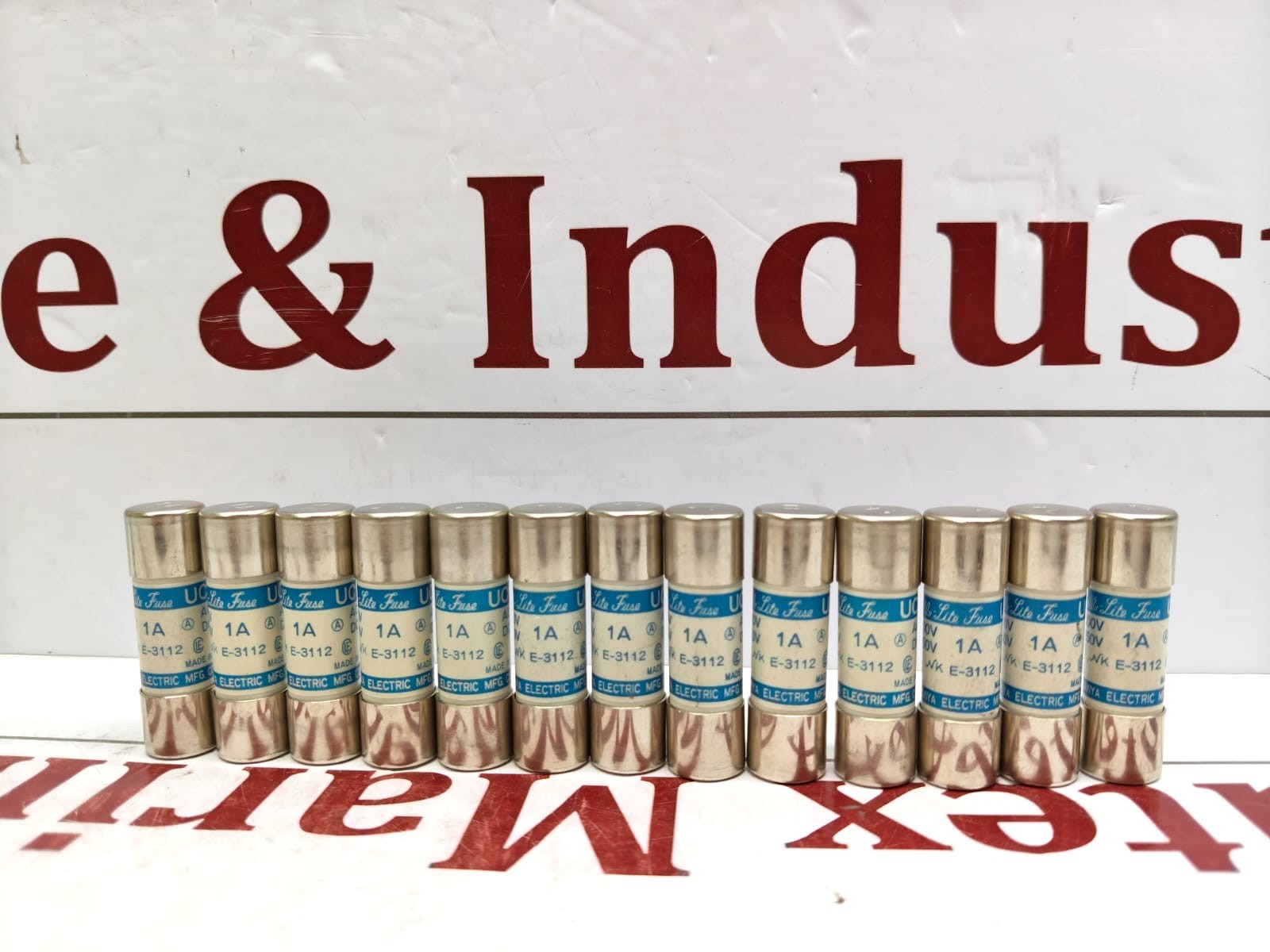 Cello-Lite UC1 1A *LOT OF 13* Fuses AC 500V DC 250V Utsunomiya 1A Japan NEW
