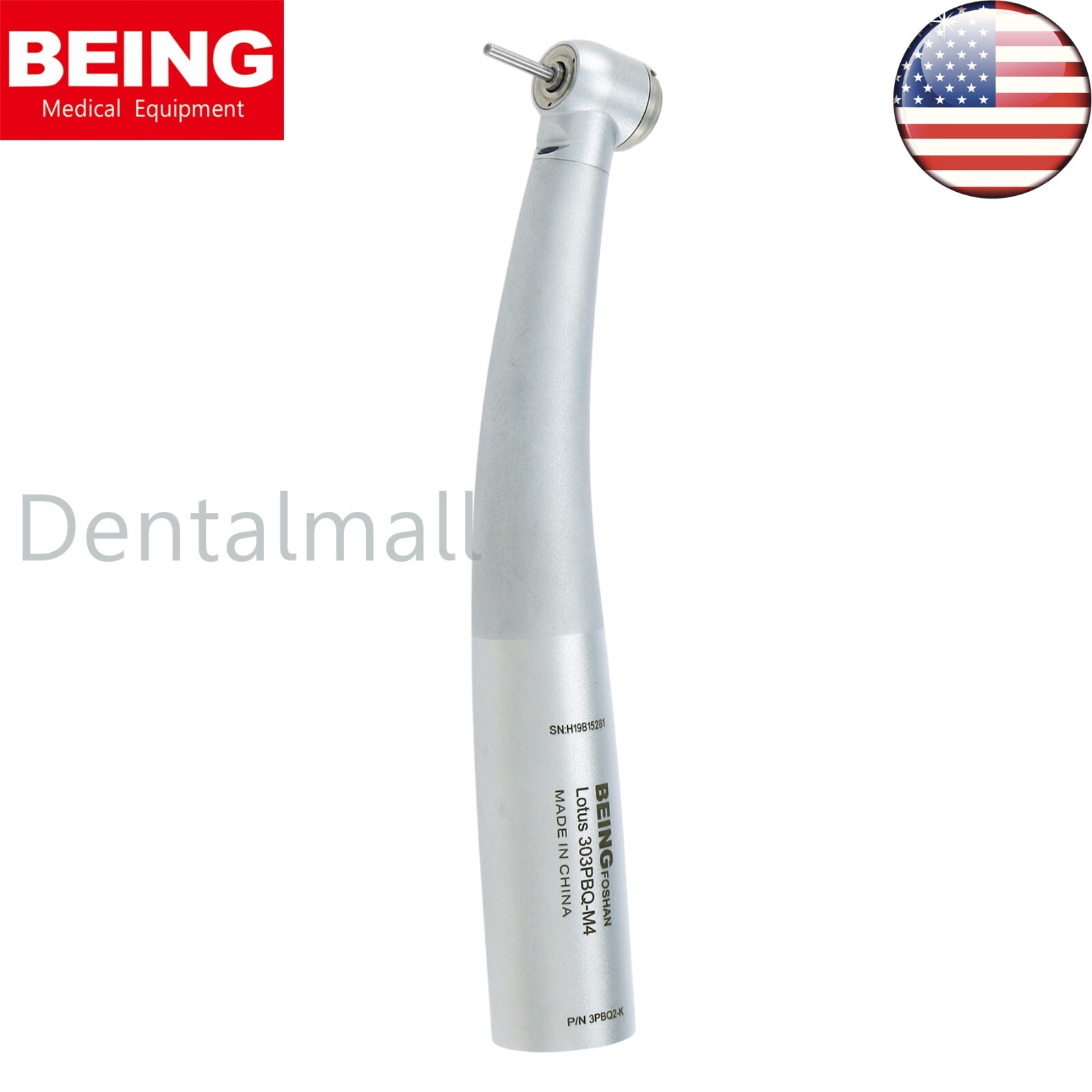 US BEING Dental High Speed Air Turbine Handpiece fit KaVo MULTIflex 6 pin M4