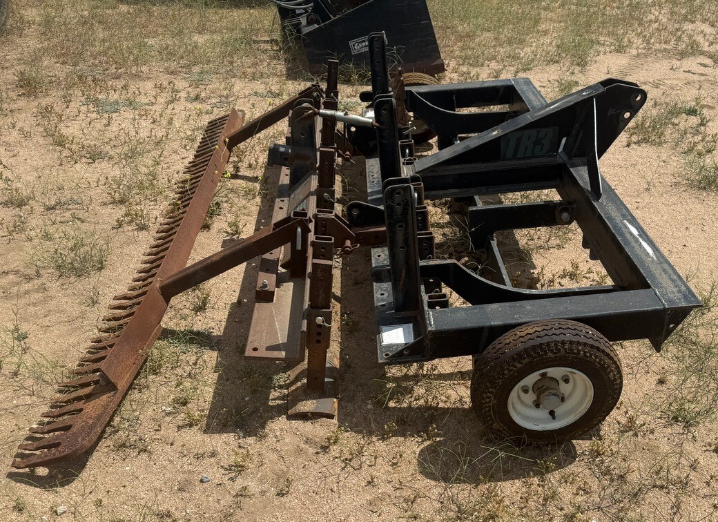 TR3 Groomer ABI Classic Rake 8.5′ Arena Drag Scarifier Rake Auto Leveling Blade