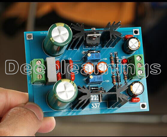 LM317 / LM337 +/-1.5V~37V Adjustable Dual Voltage Regulator Power Supply Module