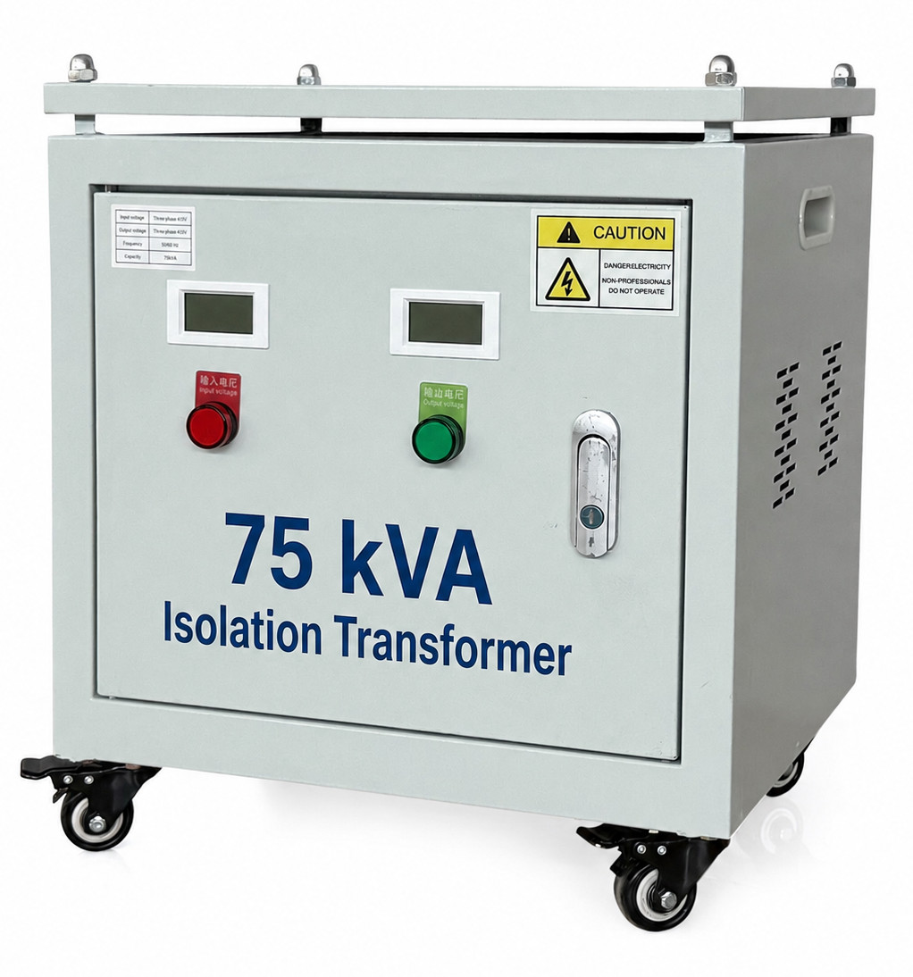 75kVA Isolation Transformer 3 Phase – 3 Phase Step Up Step Down Industrial Power