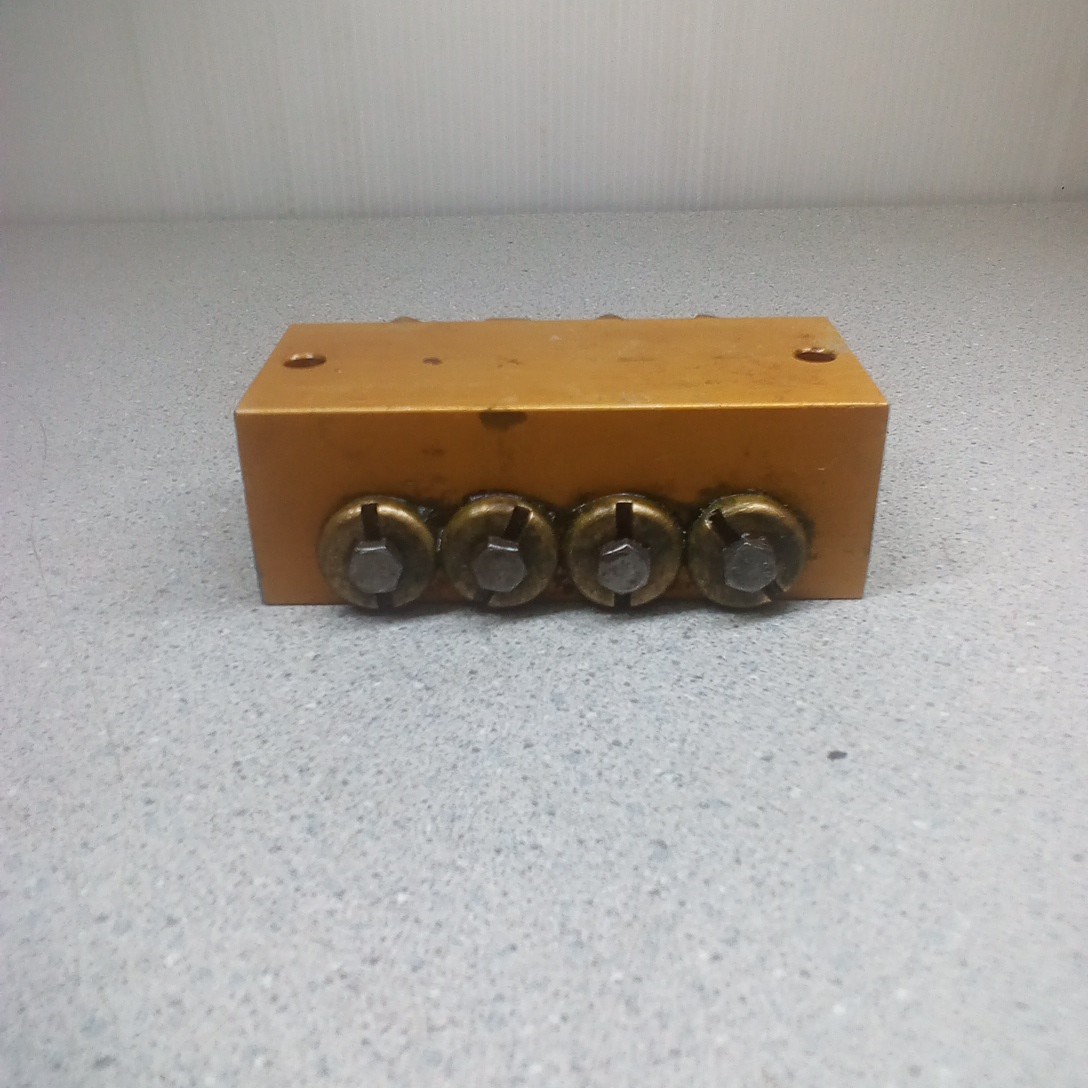 BOTTI TECHNOLUBE 4-Way Lubrication Metering Manifold 50015 US 4V