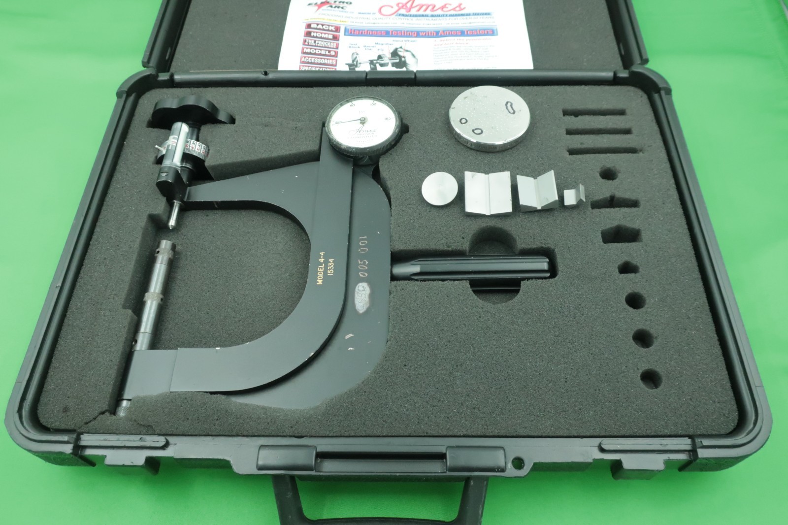 Ames 4-4 Portable Hardness Tester with Case AT-4400