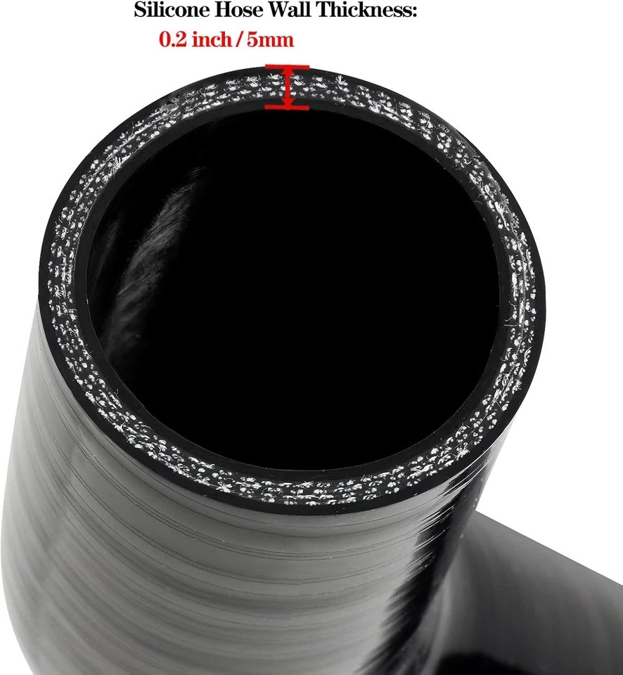 ID 1.25 Inch 45 Degree Elbow Silicone Coupler Hose, 6″ Leg Length (152Mm) Univer