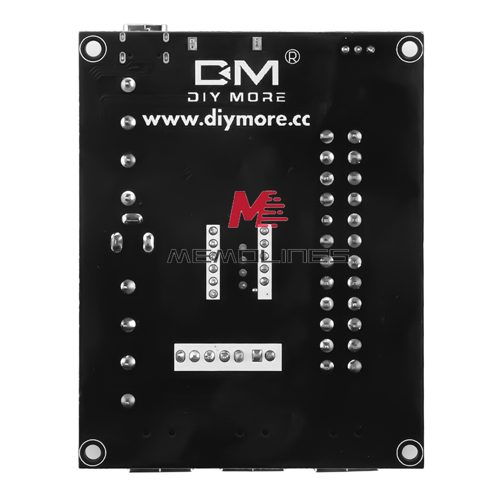 20/24Pin ATX Power Supply Breakout Board Adjustable Voltage Module + Case USA